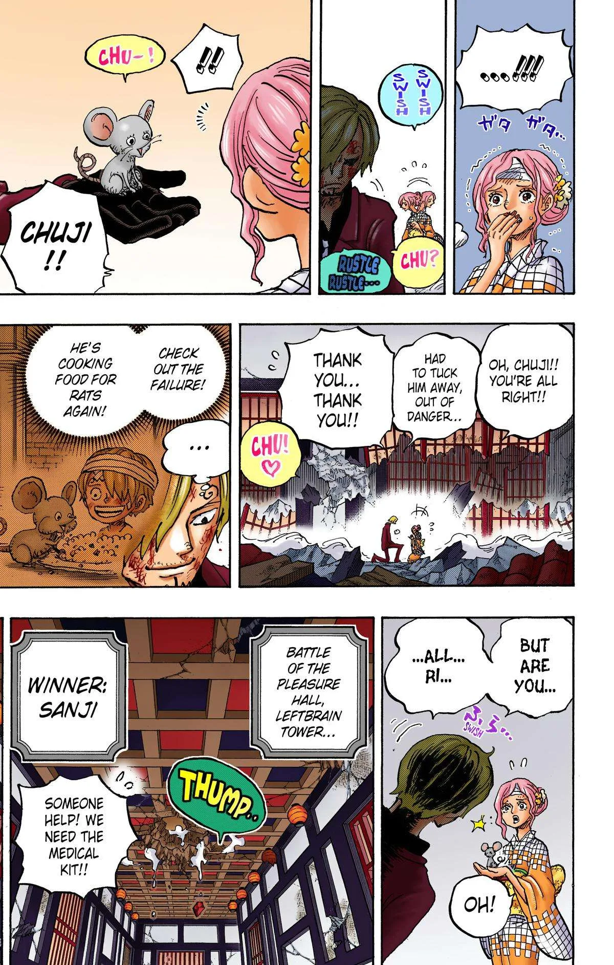 One Piece - Colored Chapter 1035 page 3