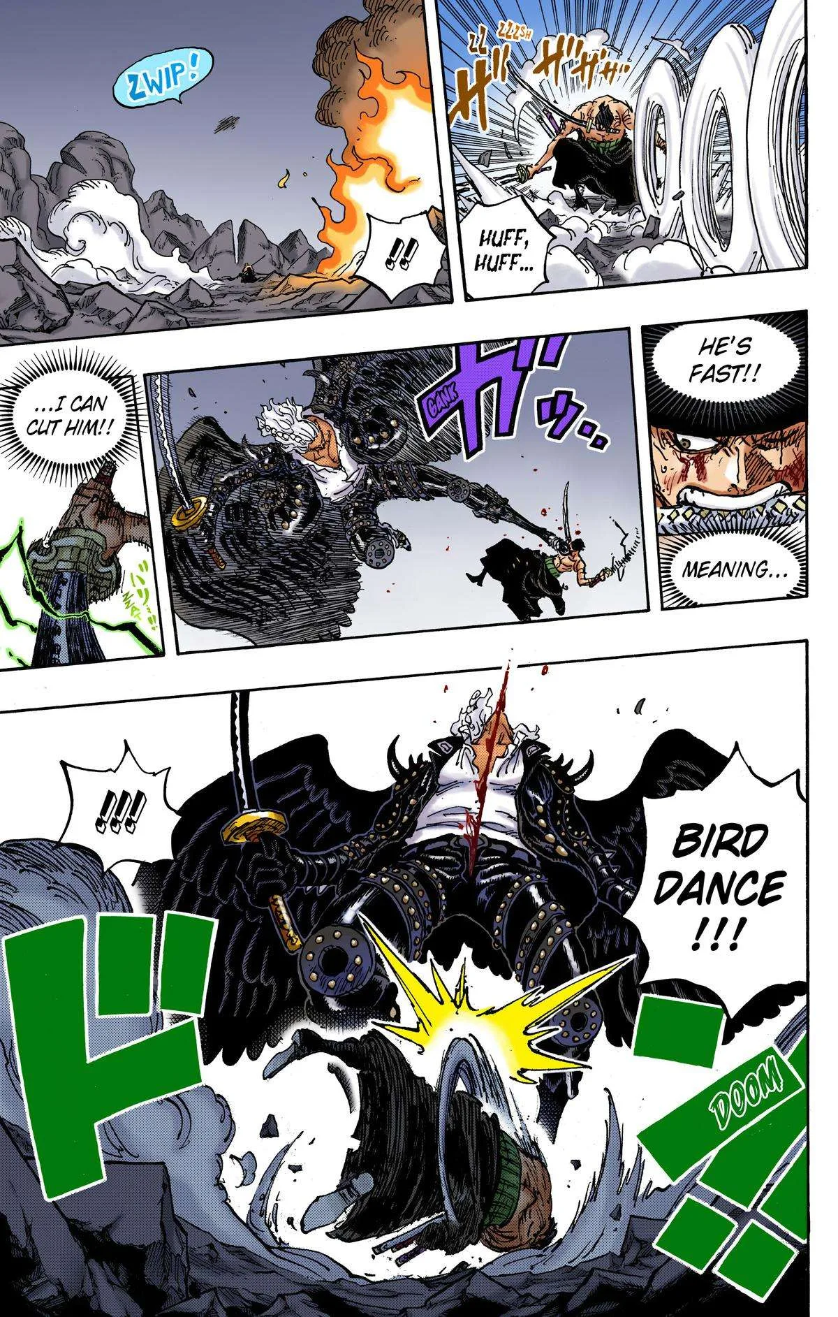 One Piece - Colored Chapter 1035 page 13