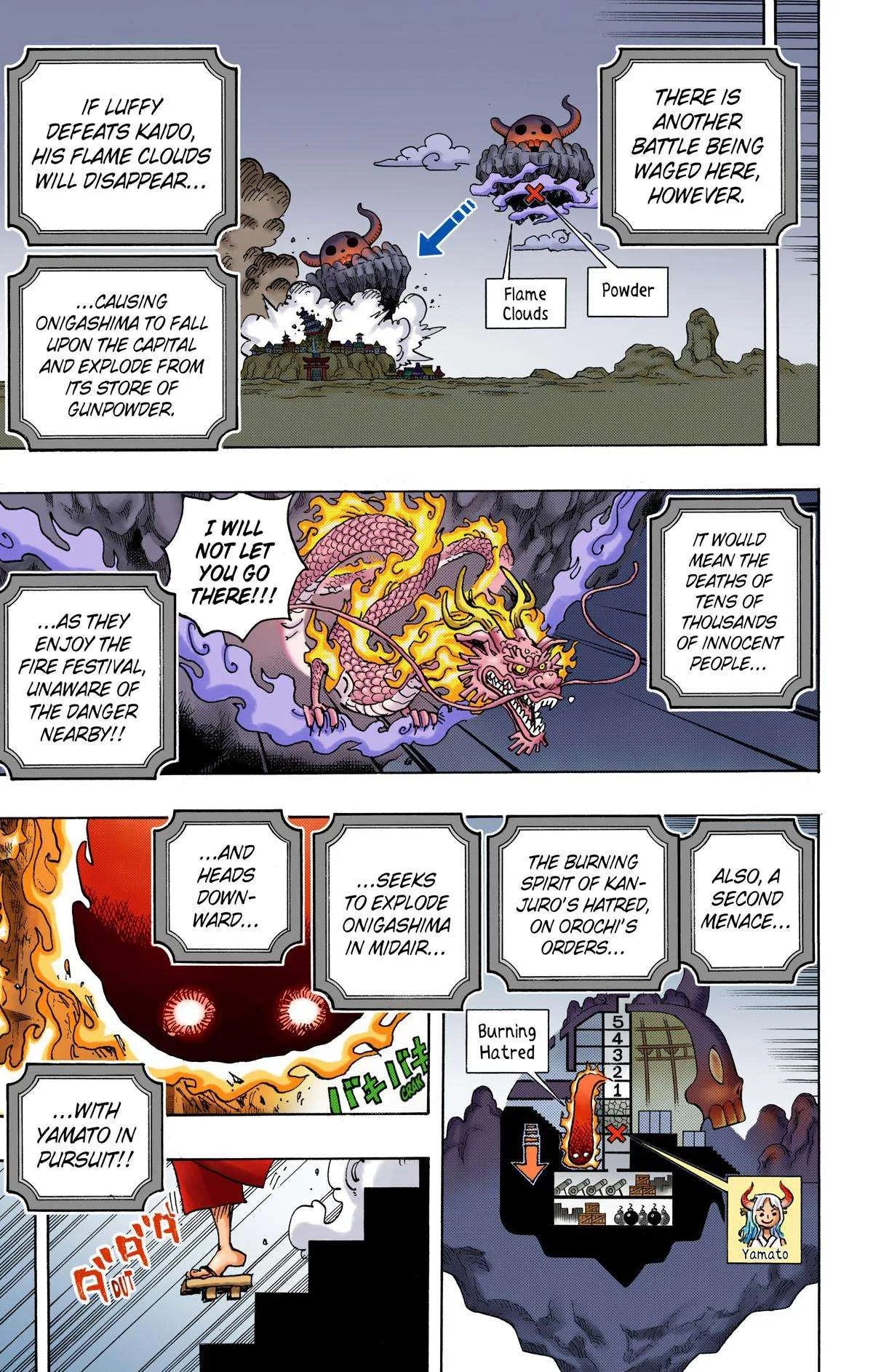 One Piece - Colored Chapter 1036 page 13