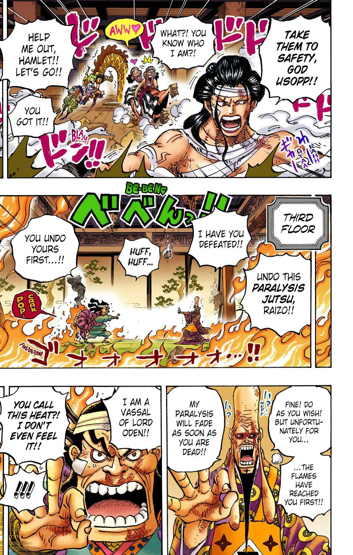 One Piece - Colored Chapter 1036 page 18