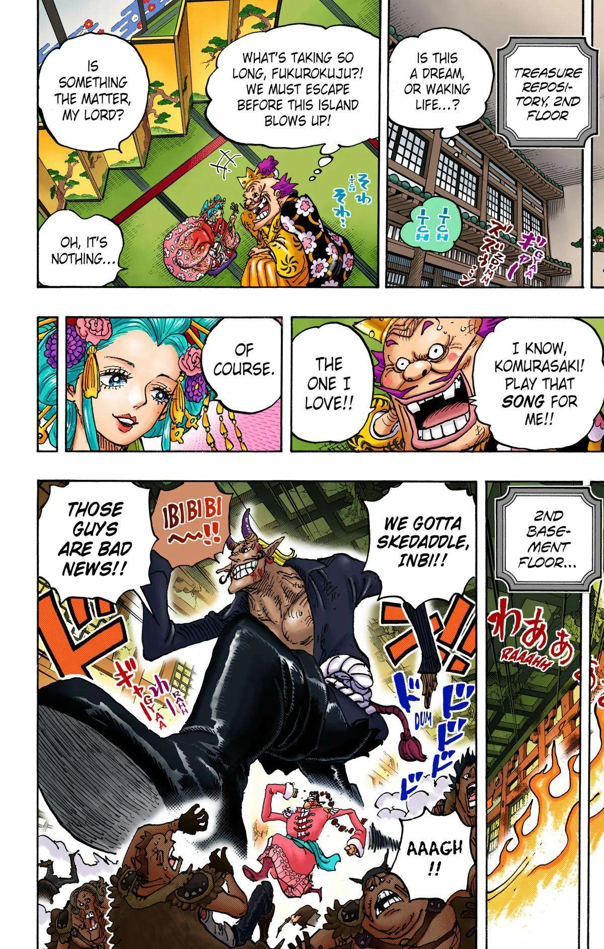 One Piece - Colored Chapter 1036 page 19