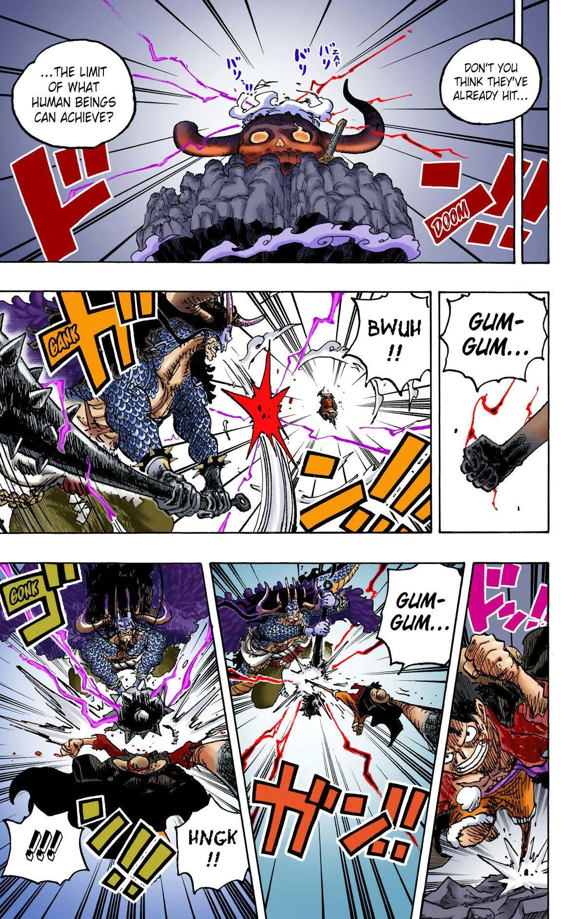 One Piece - Colored Chapter 1036 page 22