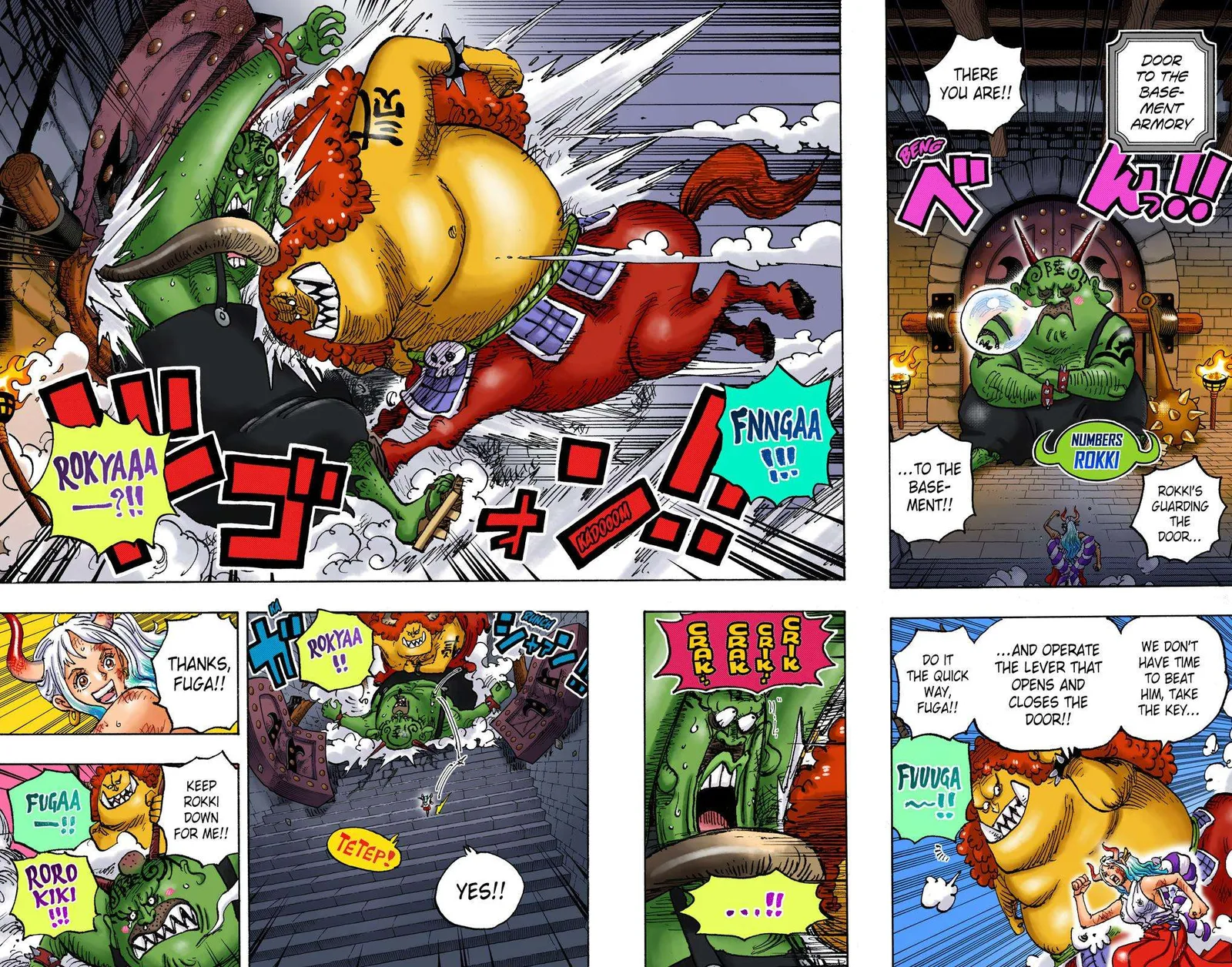 One Piece - Colored Chapter 1036 page 14