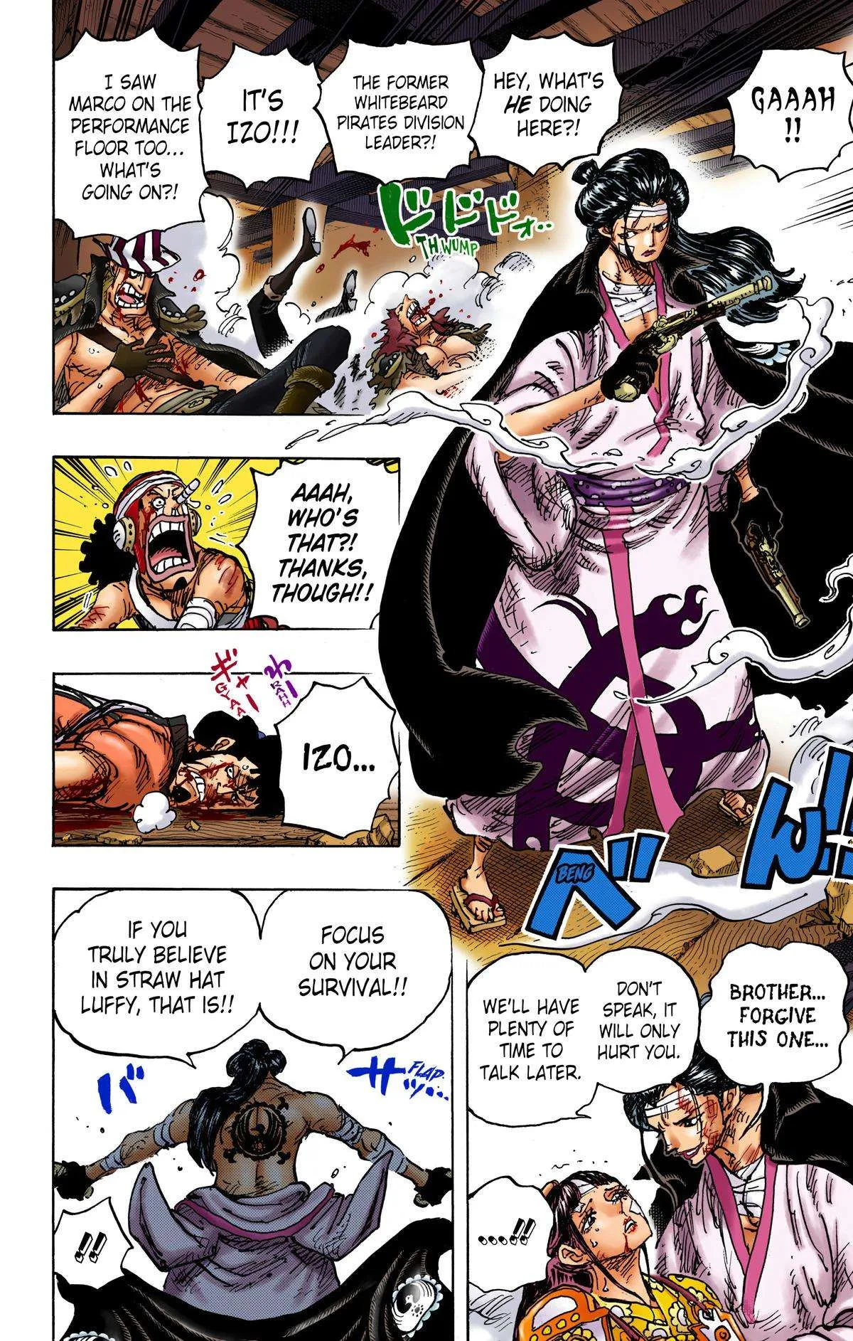 One Piece - Colored Chapter 1036 page 17