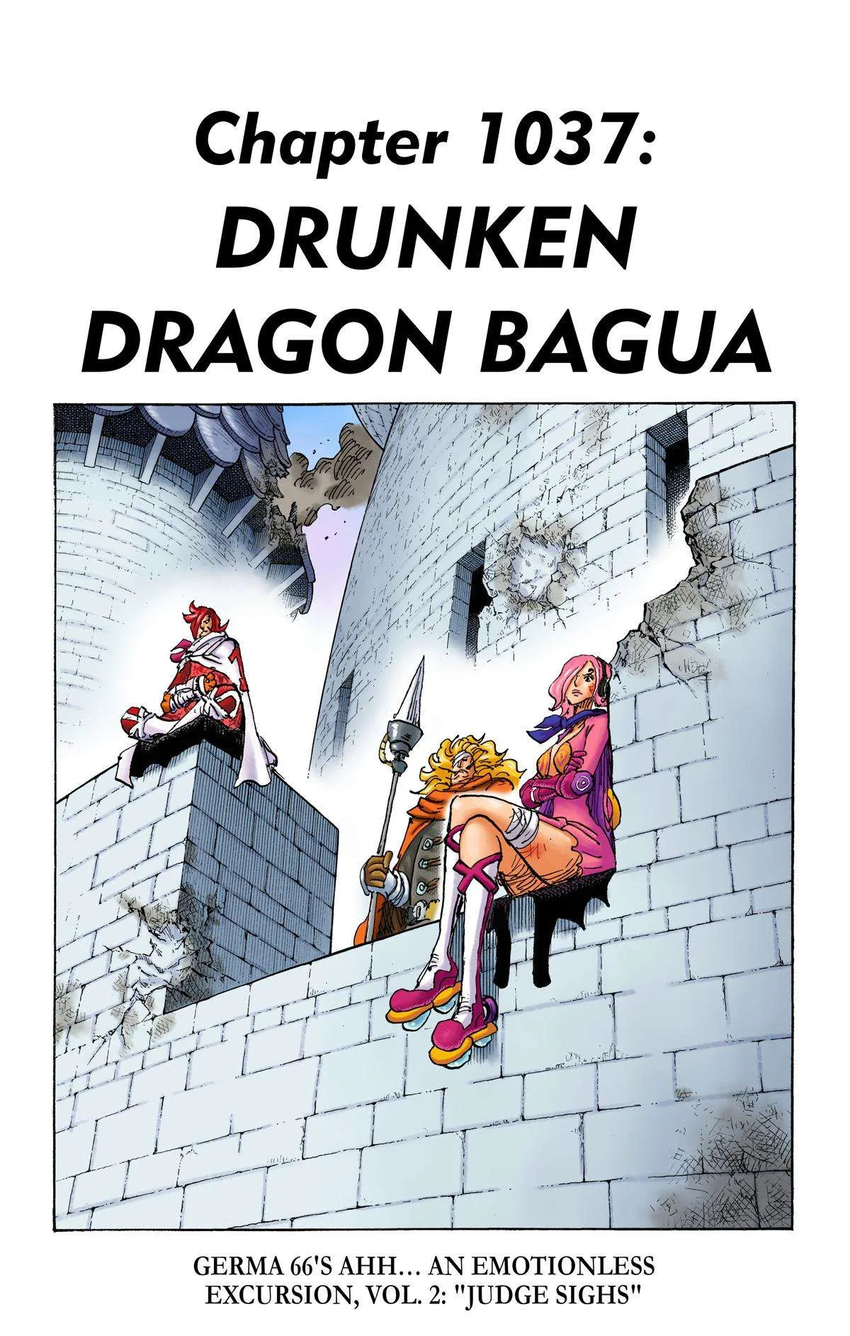 One Piece - Colored Chapter 1037 page 1