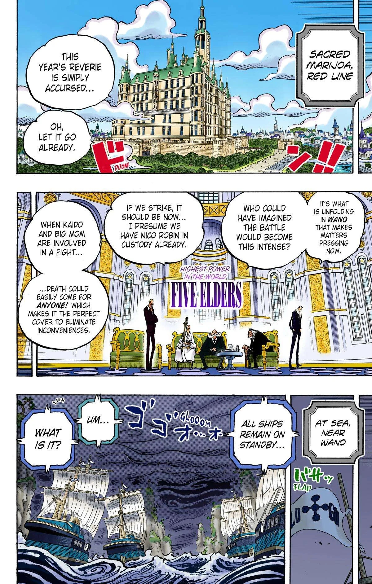 One Piece - Colored Chapter 1037 page 14