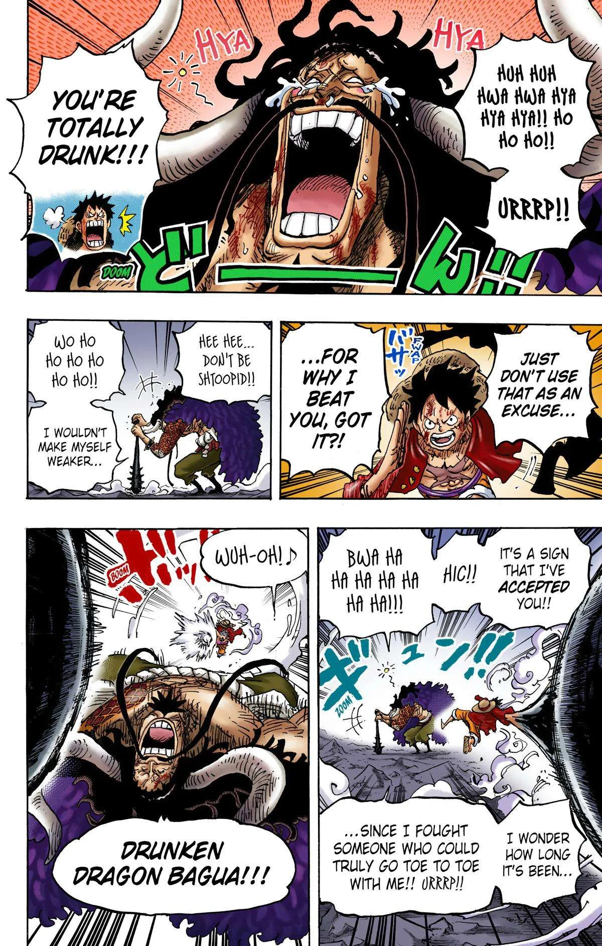 One Piece - Colored Chapter 1037 page 4