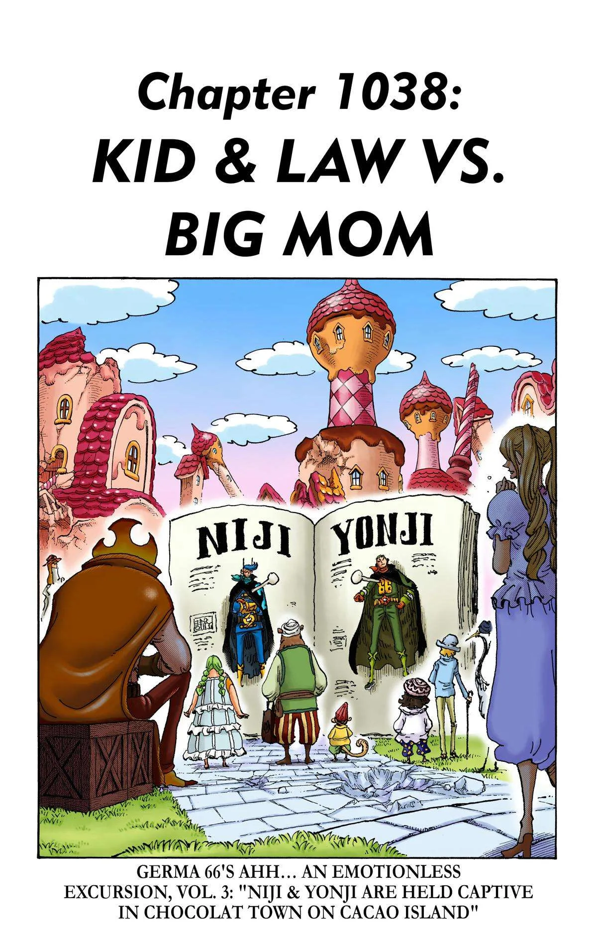 One Piece - Colored Chapter 1038 page 1