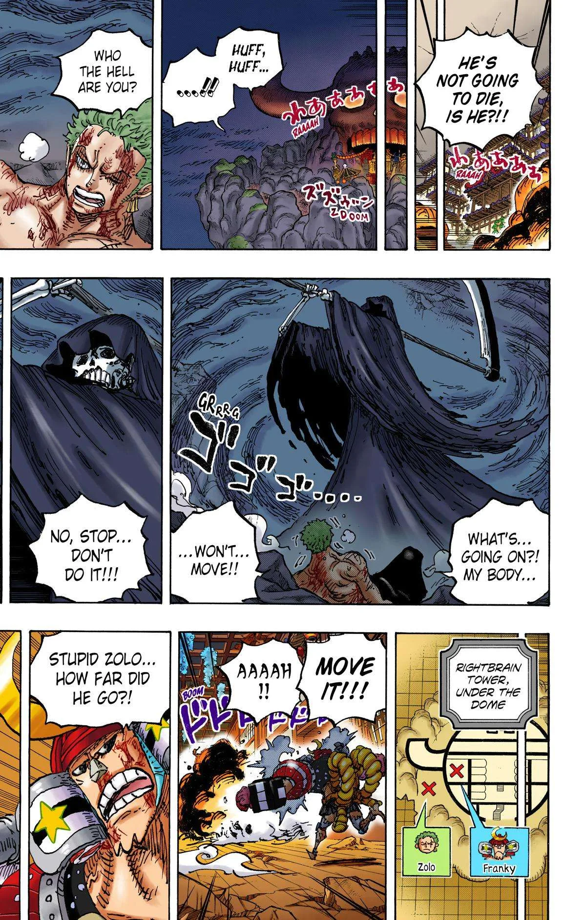 One Piece - Colored Chapter 1038 page 5
