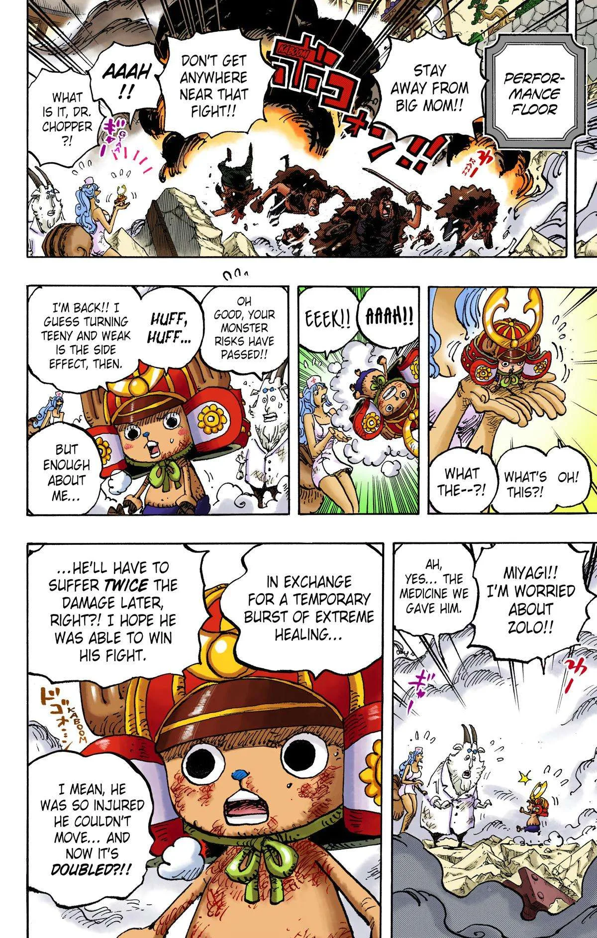 One Piece - Colored Chapter 1038 page 4