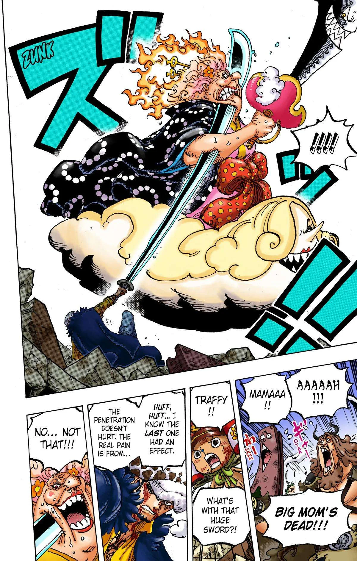 One Piece - Colored Chapter 1038 page 13