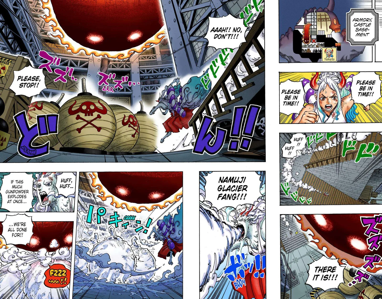 One Piece - Colored Chapter 1038 page 8