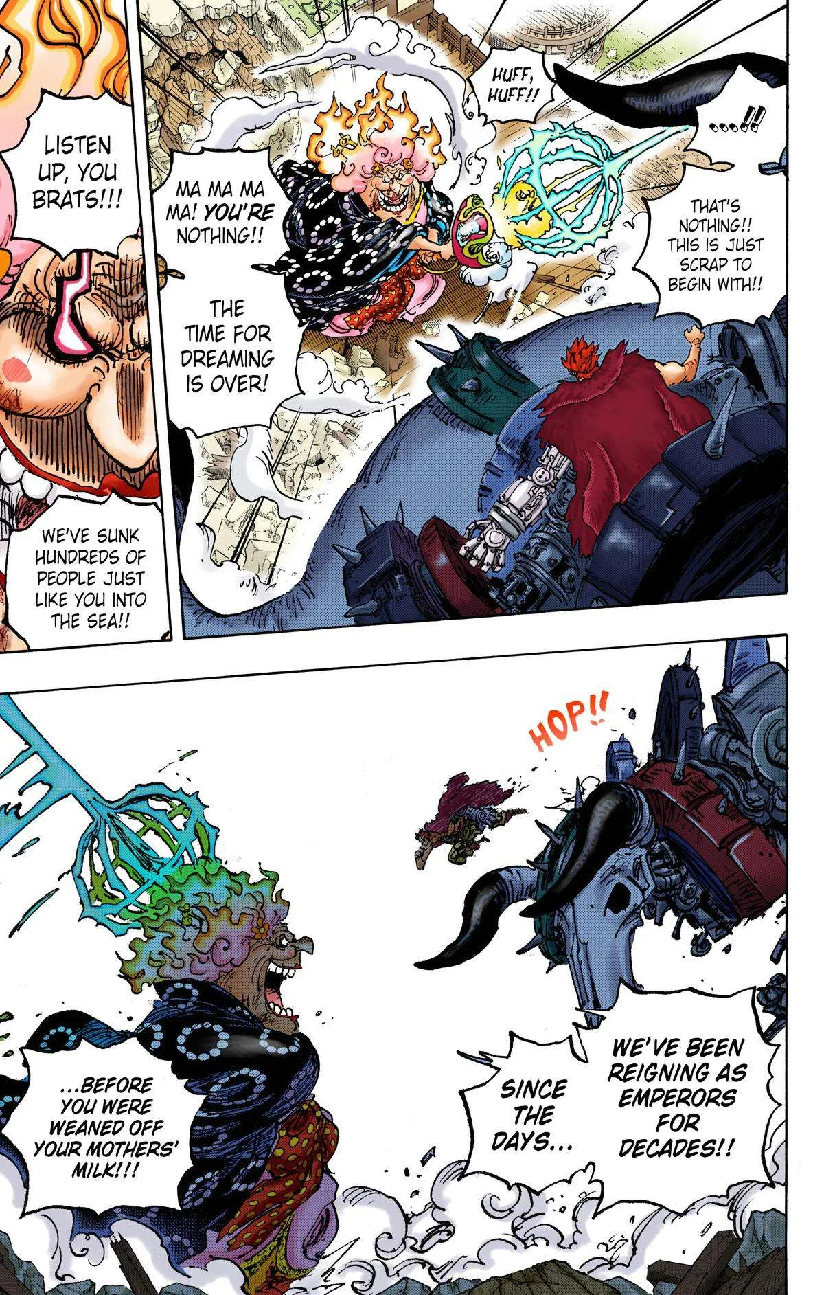One Piece - Colored Chapter 1039 page 7