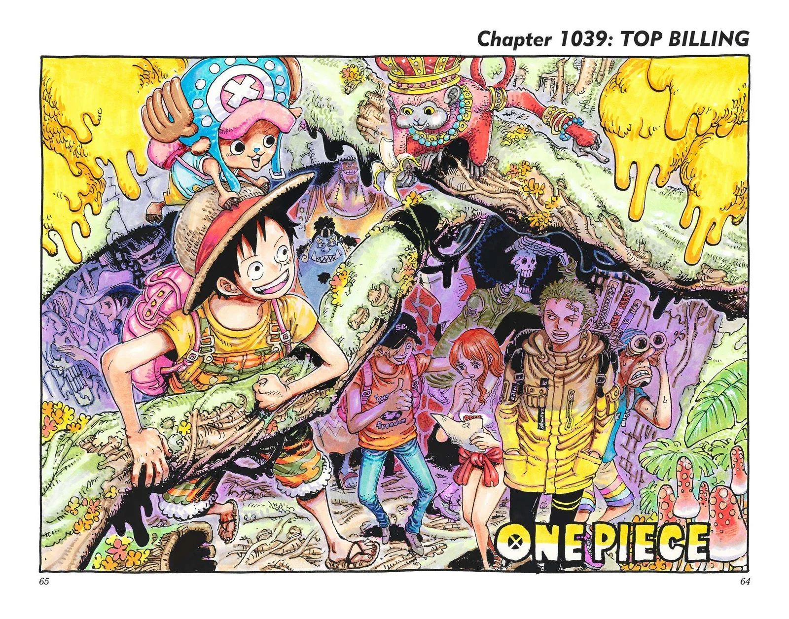 One Piece - Colored Chapter 1039 page 1
