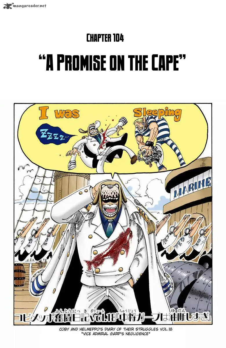One Piece - Colored Chapter 104 page 2