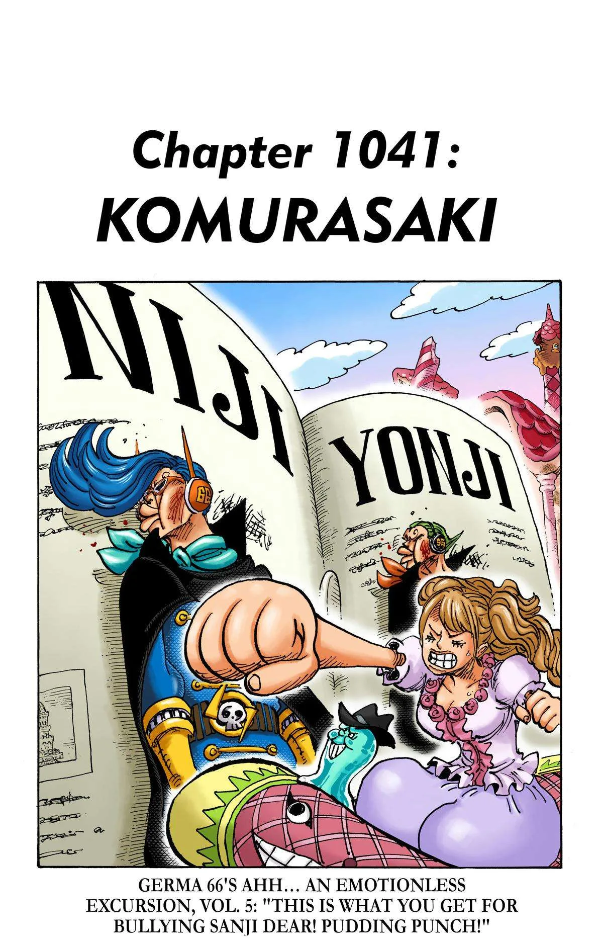 One Piece - Colored Chapter 1041 page 1
