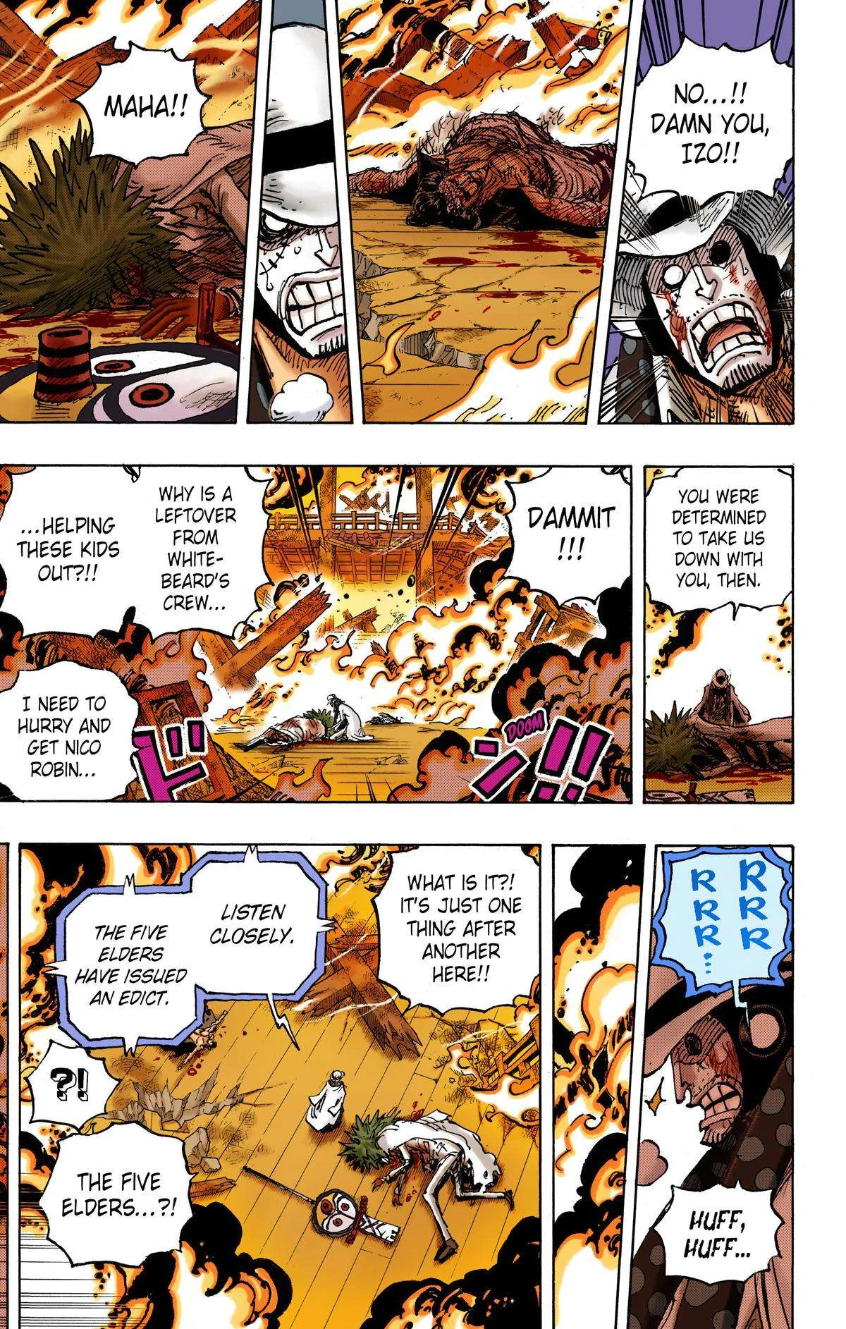 One Piece - Colored Chapter 1041 page 9