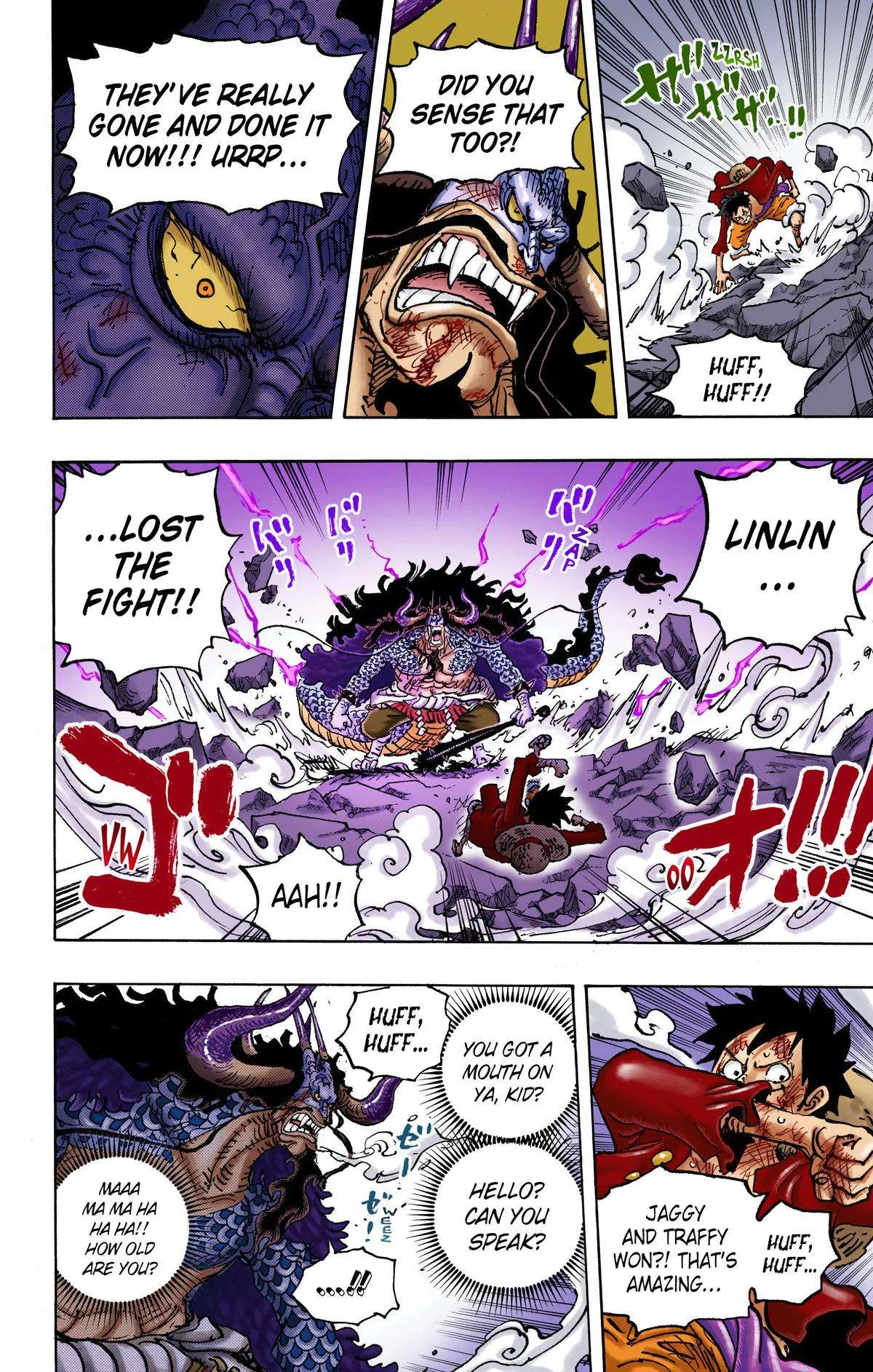 One Piece - Colored Chapter 1041 page 14