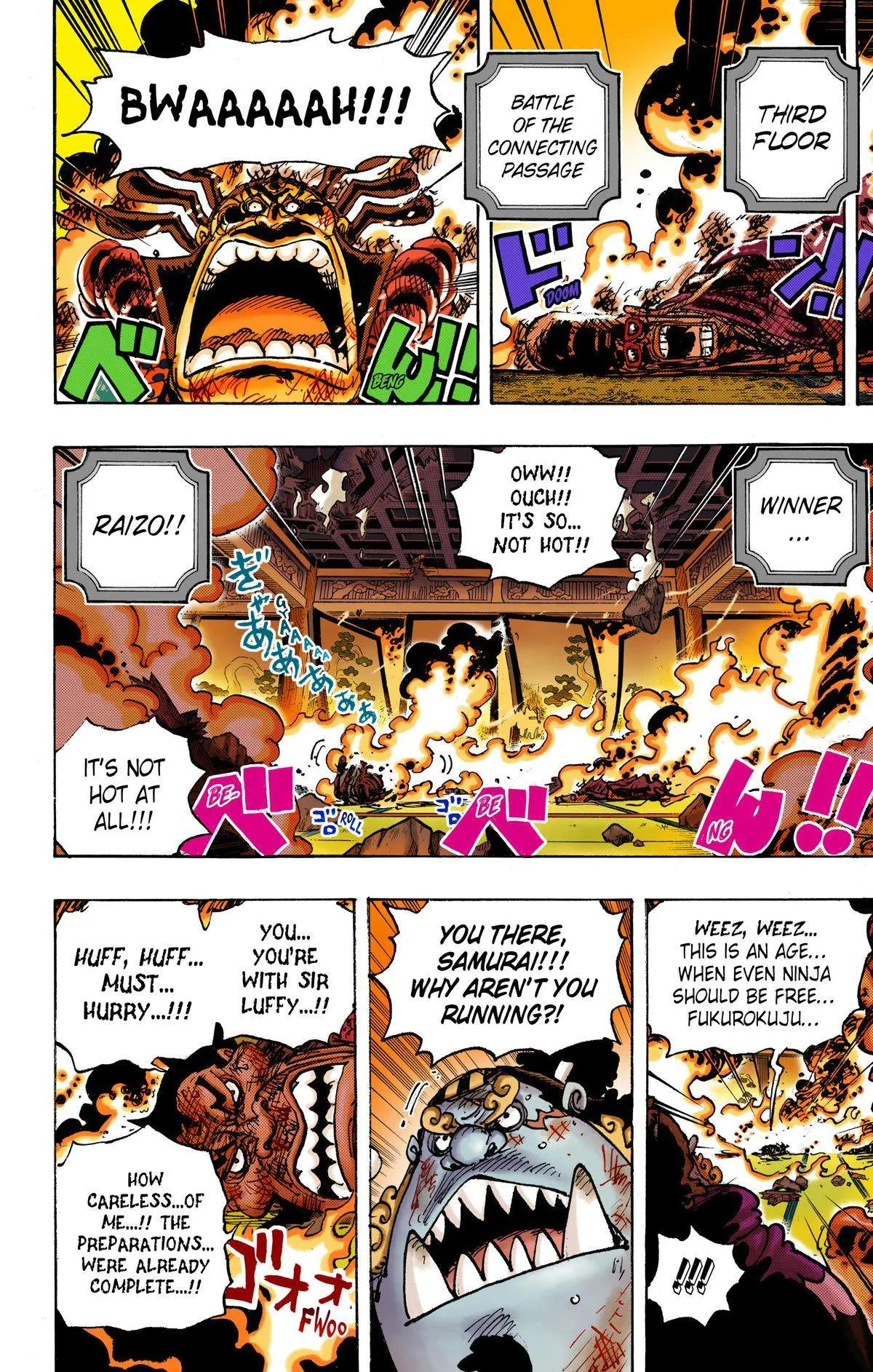 One Piece - Colored Chapter 1041 page 4