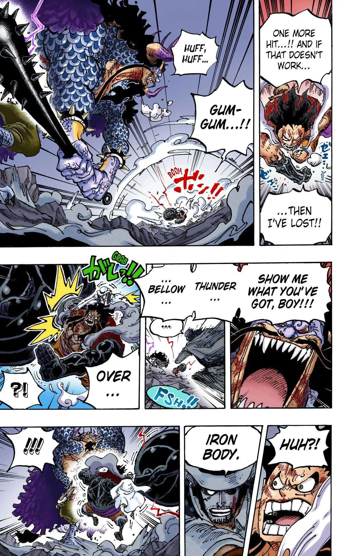 One Piece - Colored Chapter 1042 page 13