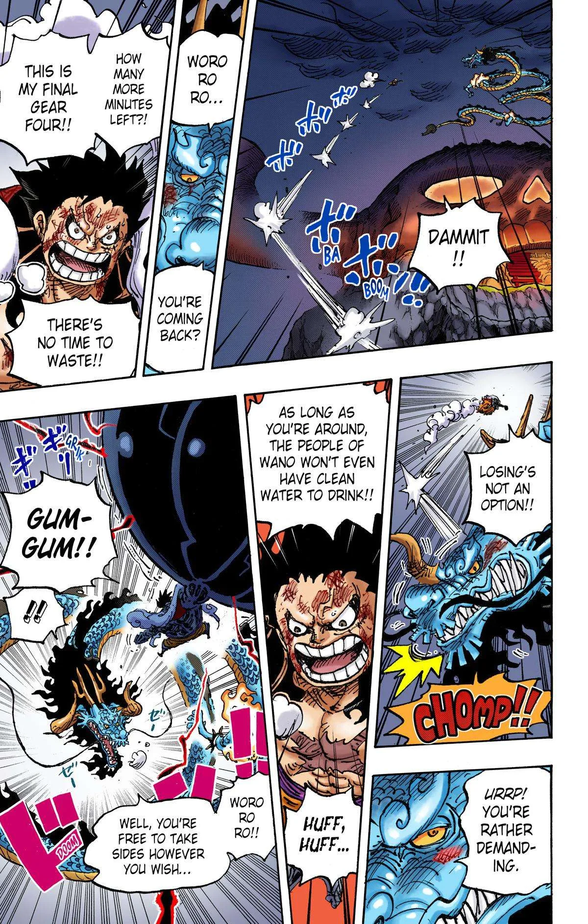 One Piece - Colored Chapter 1042 page 10