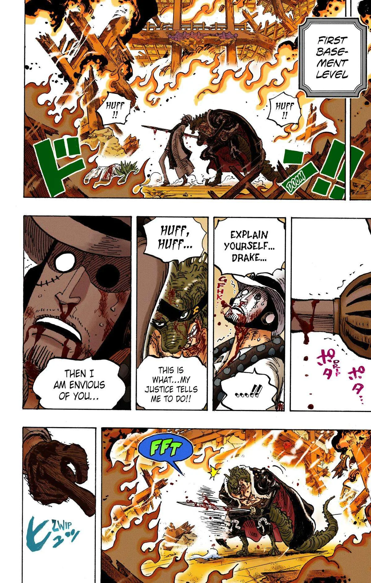 One Piece - Colored Chapter 1042 page 2