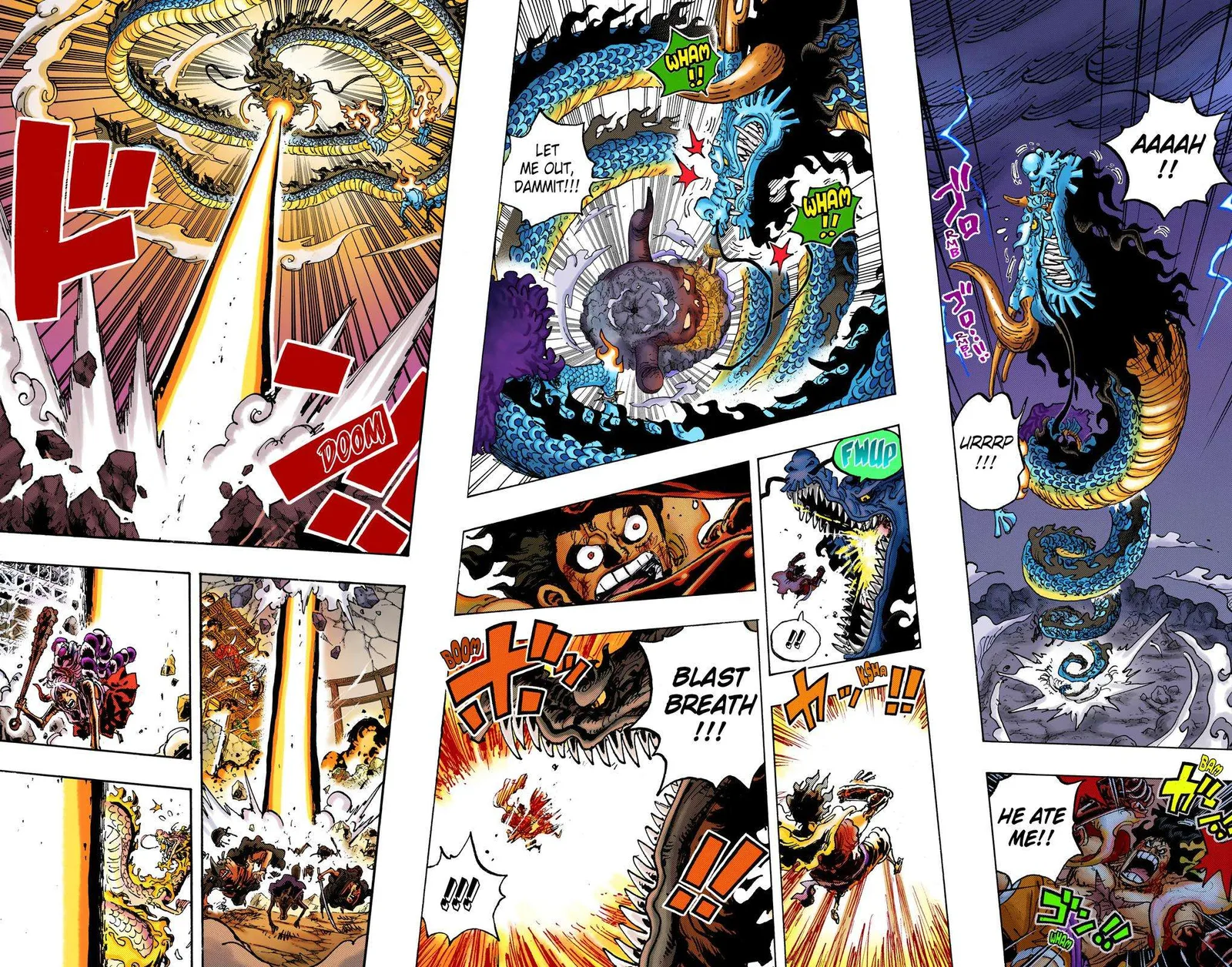 One Piece - Colored Chapter 1042 page 8