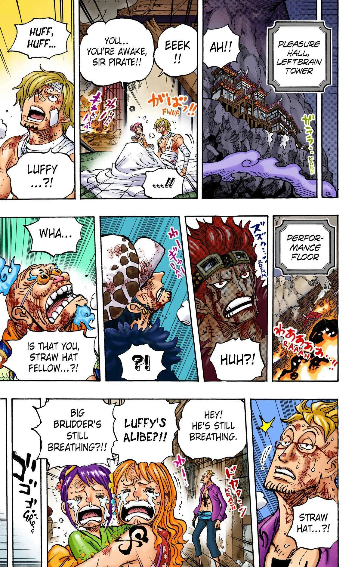 One Piece - Colored Chapter 1044 page 3