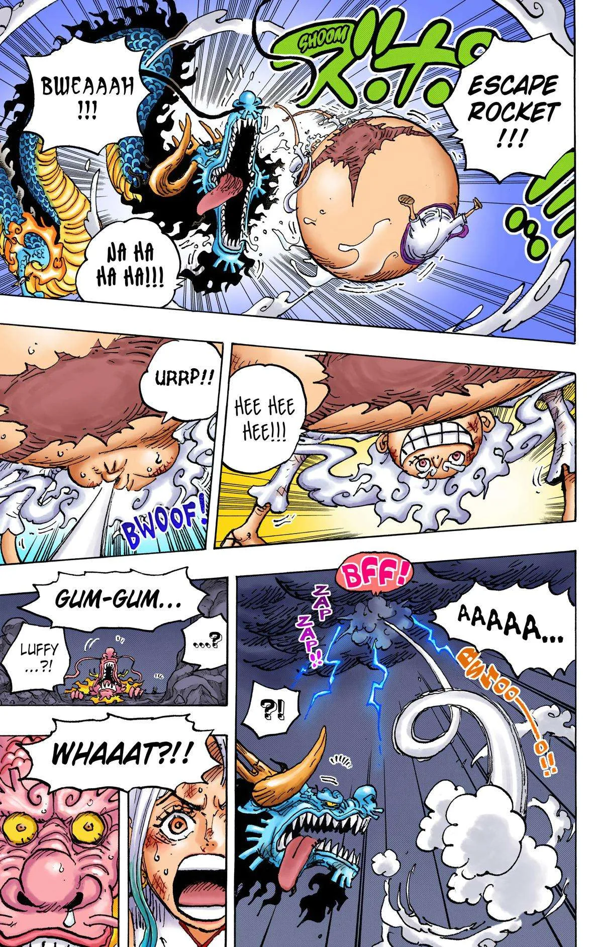 One Piece - Colored Chapter 1045 page 7