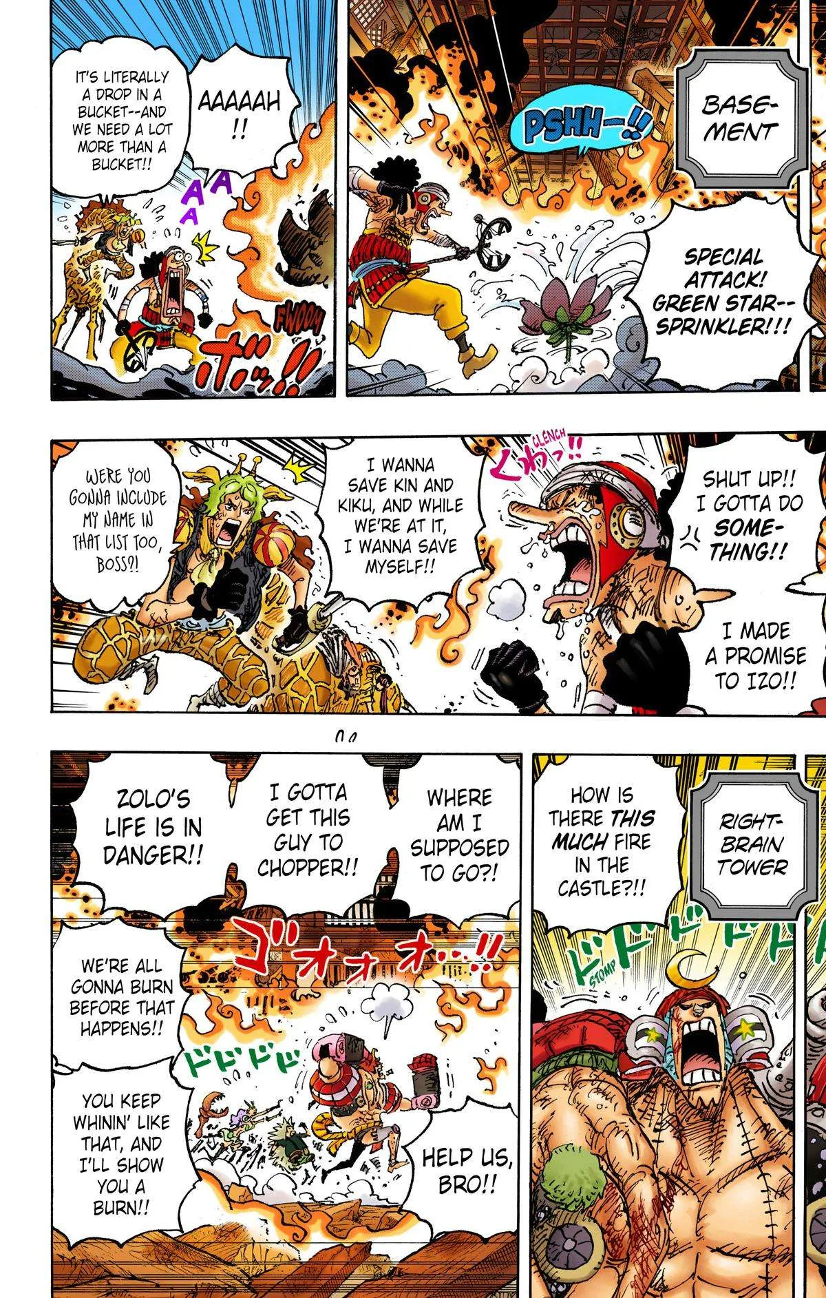 One Piece - Colored Chapter 1046 page 9