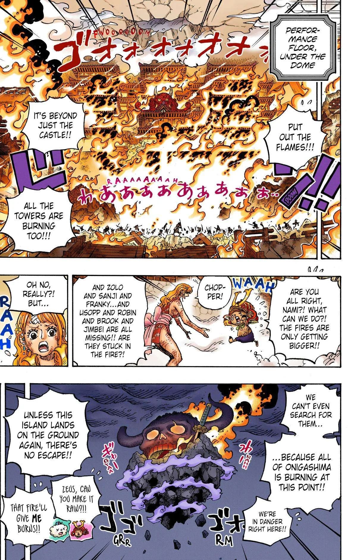 One Piece - Colored Chapter 1046 page 6