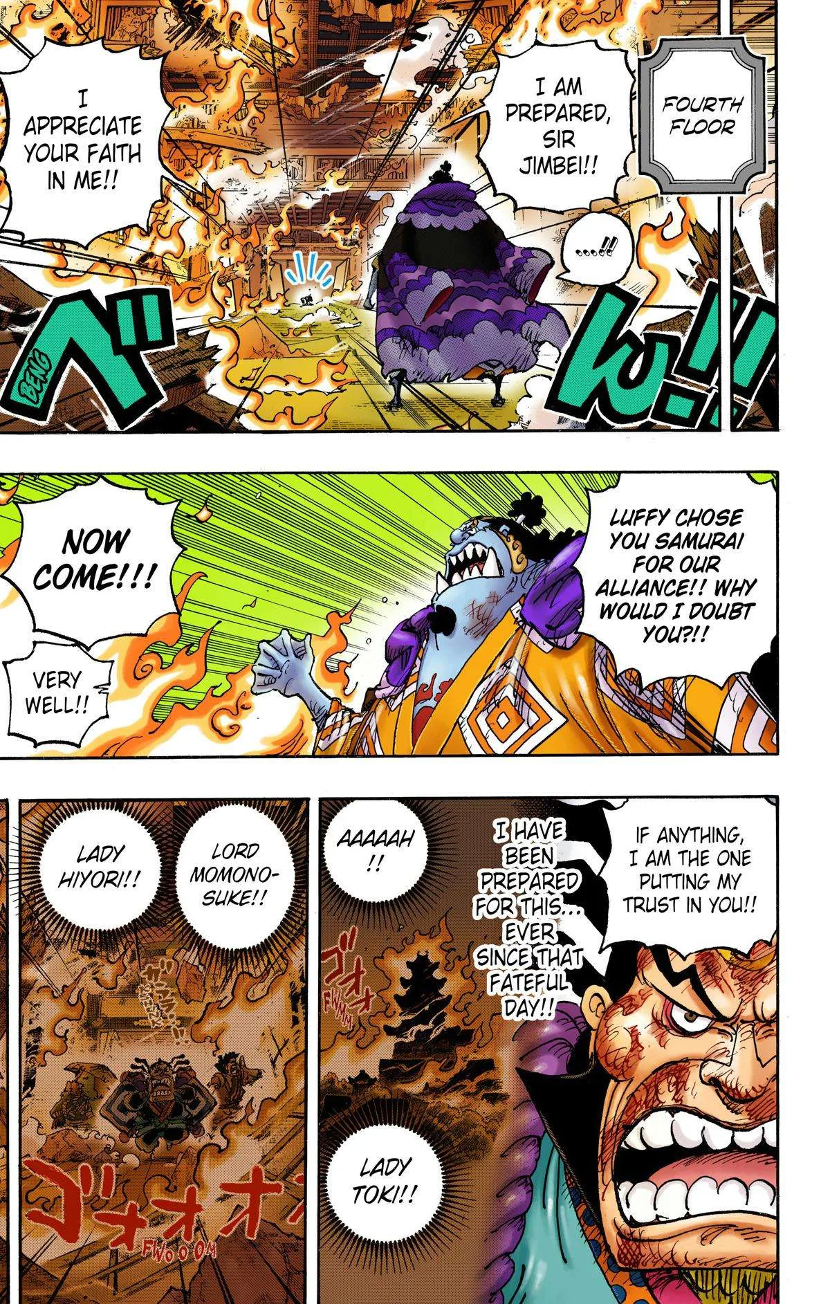 One Piece - Colored Chapter 1046 page 10