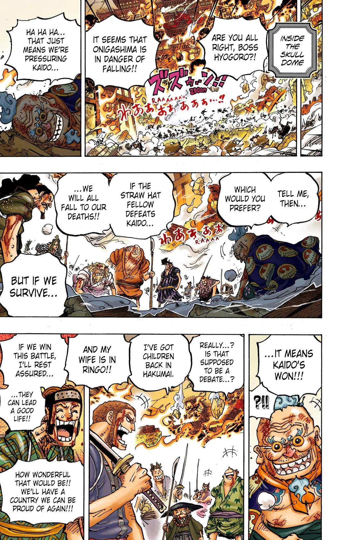 One Piece - Colored Chapter 1047 page 20