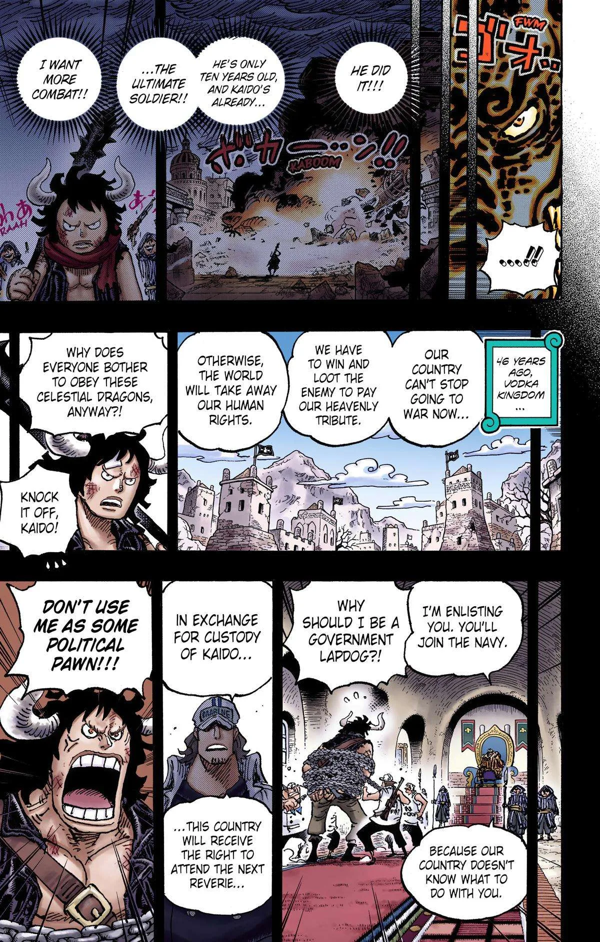 One Piece - Colored Chapter 1049 page 3