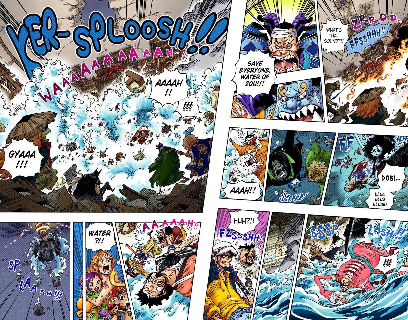 One Piece - Colored Chapter 1049 page 8