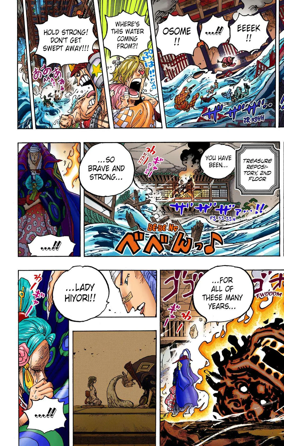 One Piece - Colored Chapter 1049 page 9