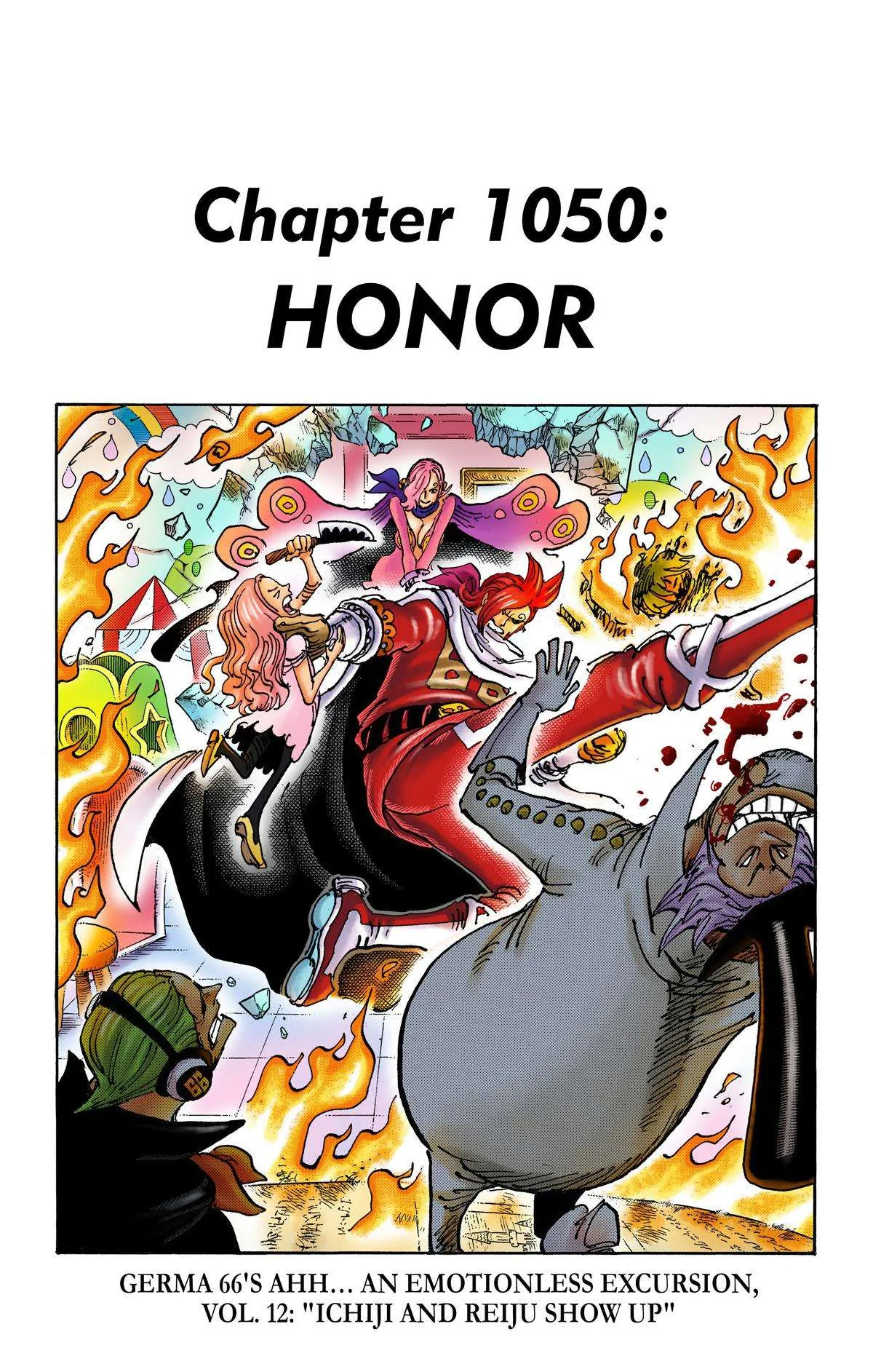 One Piece - Colored Chapter 1050 page 1