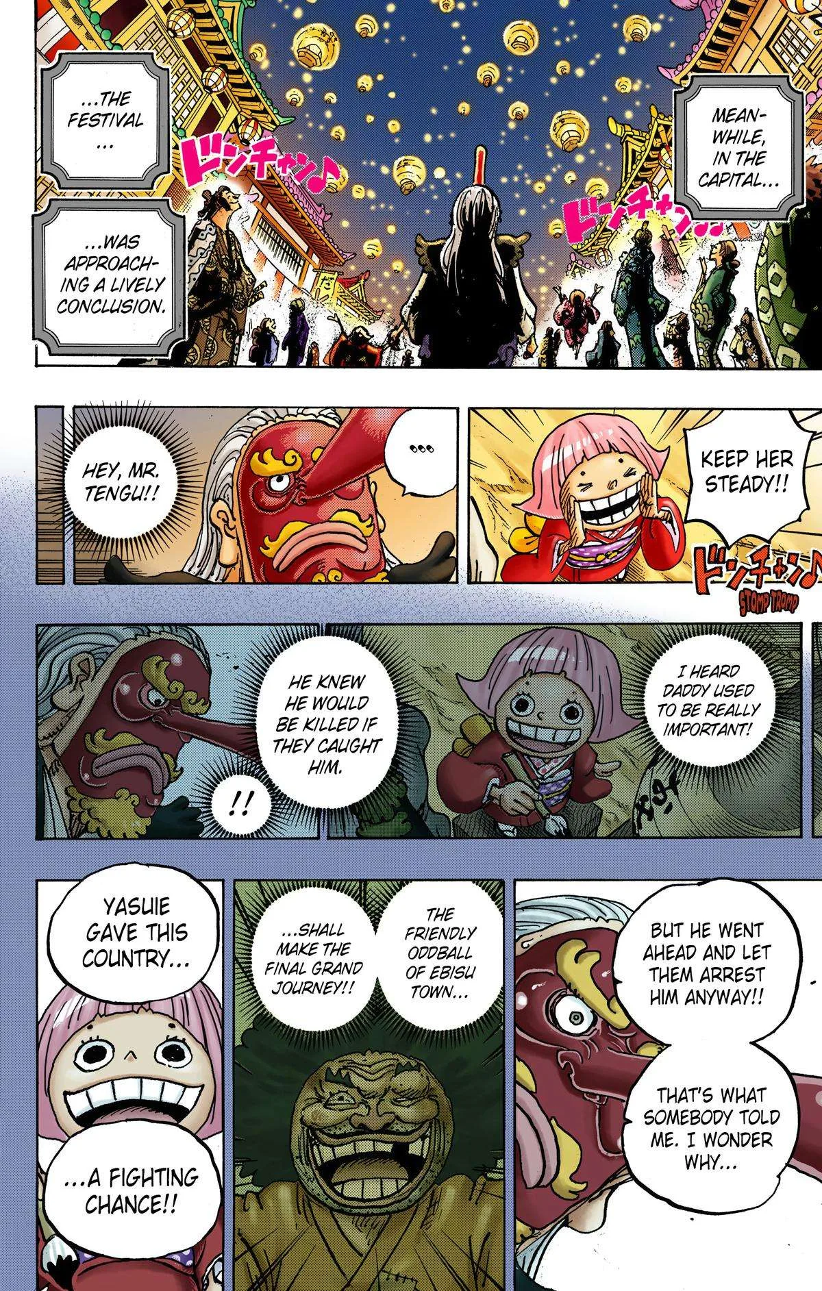 One Piece - Colored Chapter 1050 page 4