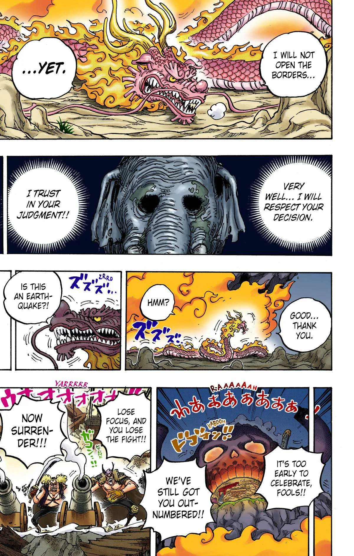 One Piece - Colored Chapter 1050 page 9
