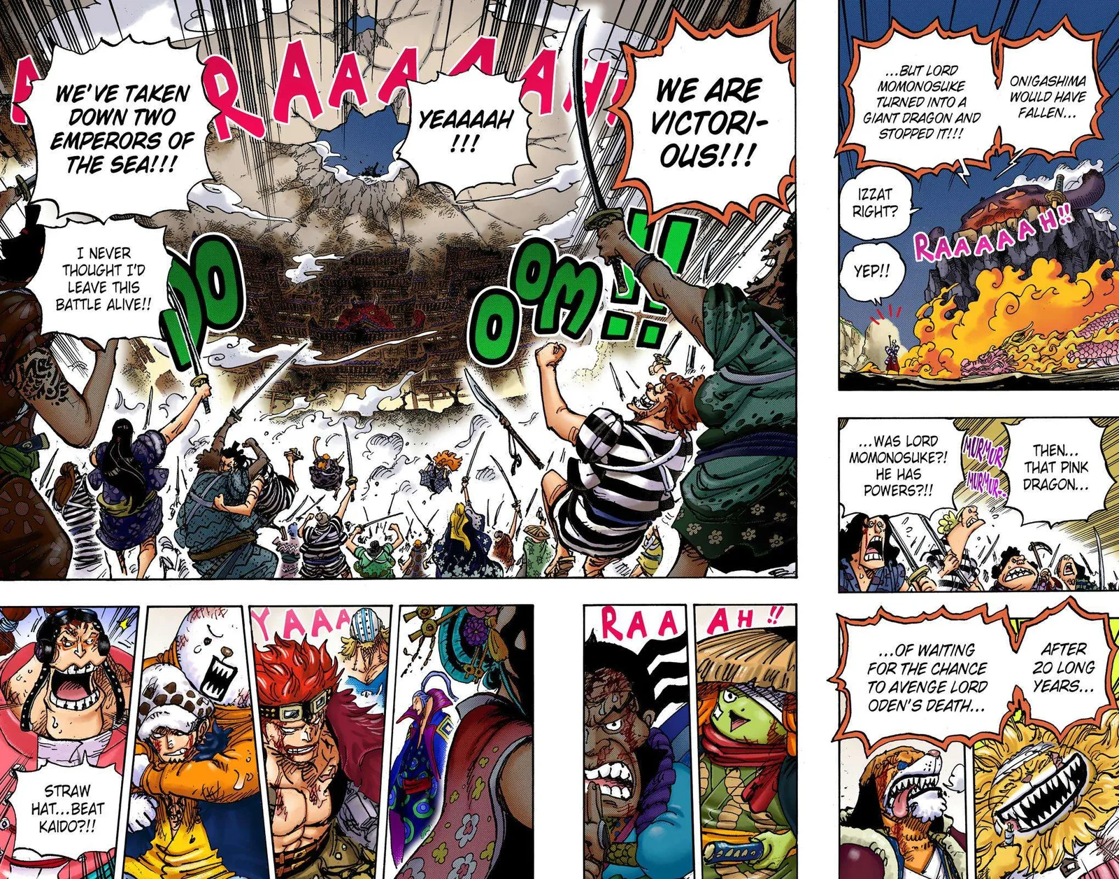 One Piece - Colored Chapter 1050 page 7