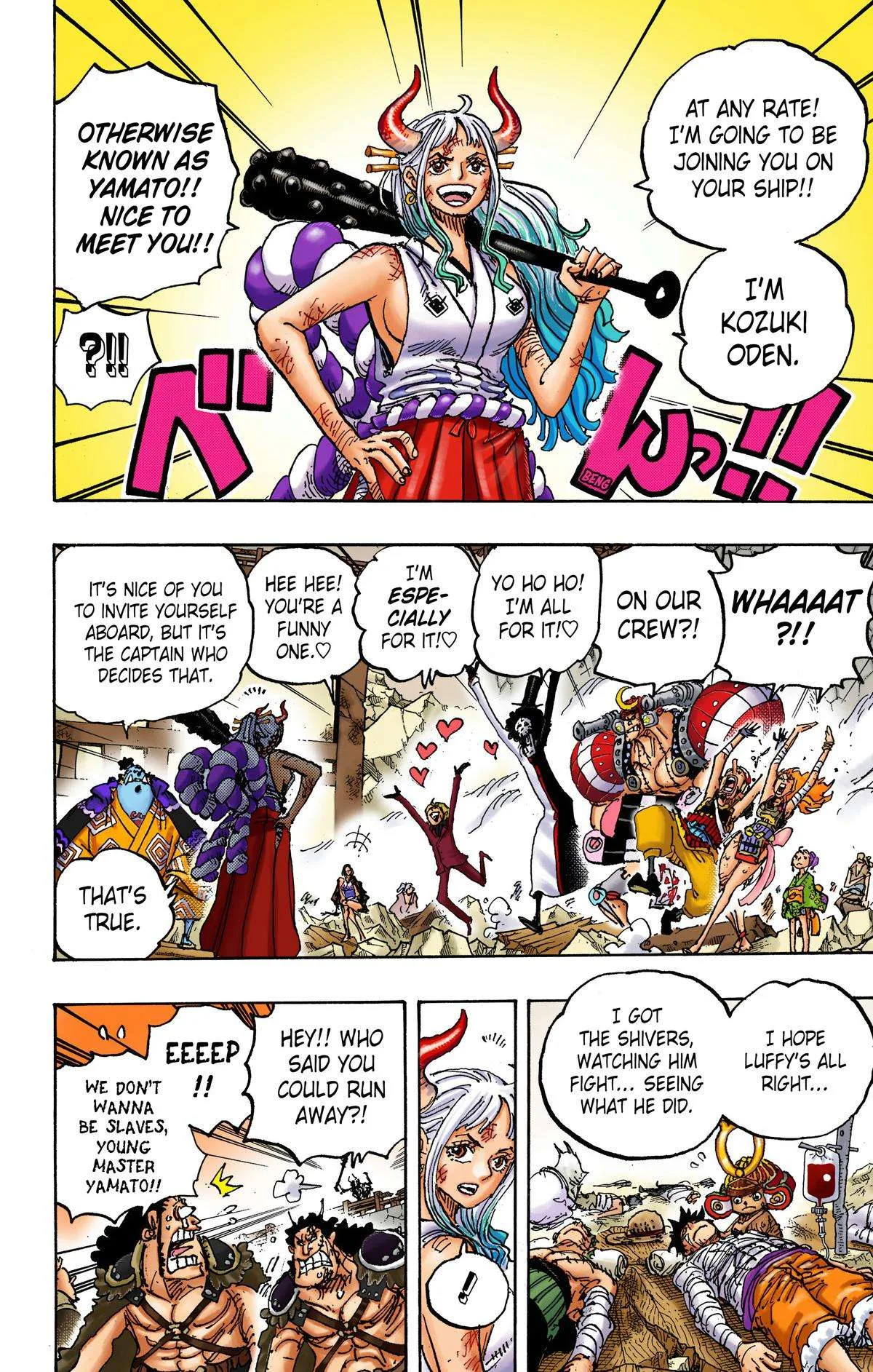 One Piece - Colored Chapter 1051 page 6