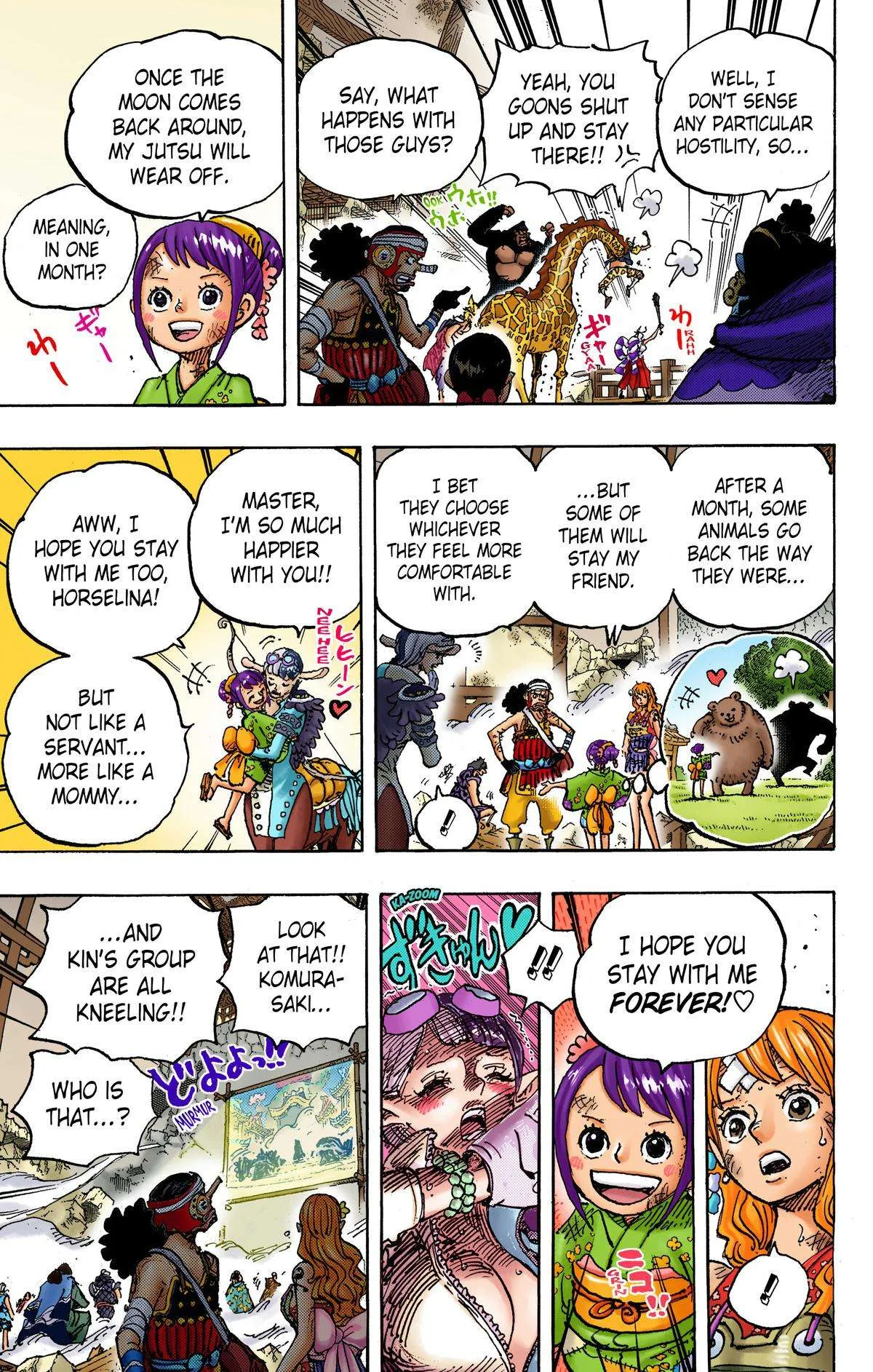 One Piece - Colored Chapter 1051 page 7