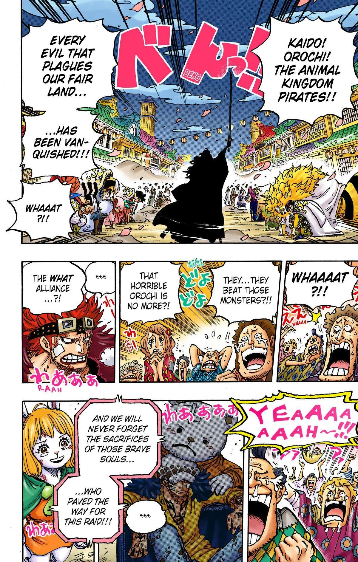 One Piece - Colored Chapter 1051 page 12