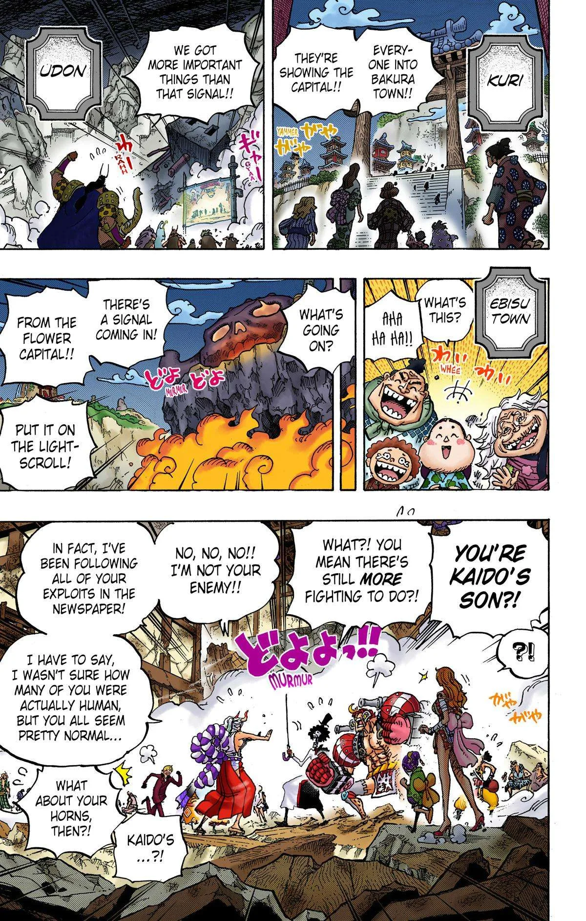 One Piece - Colored Chapter 1051 page 5
