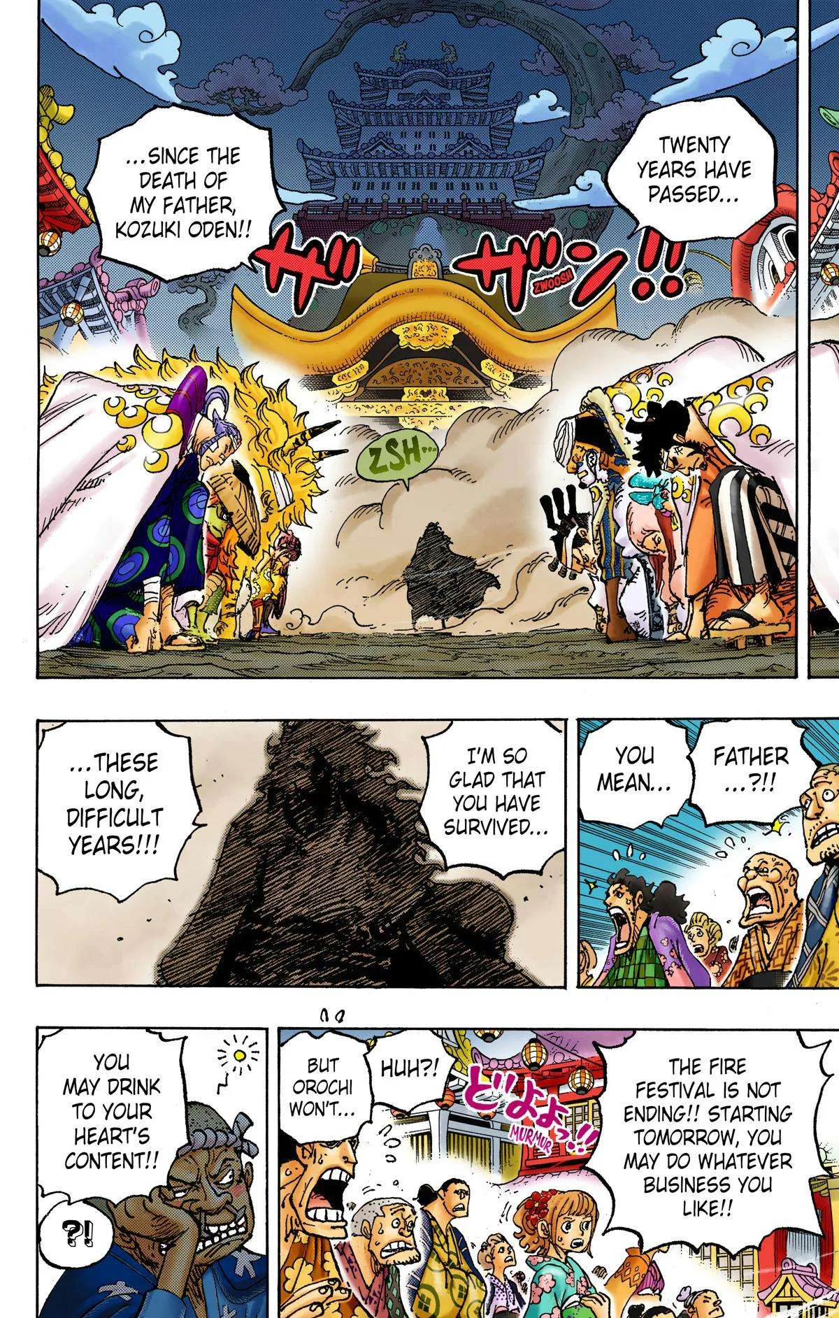 One Piece - Colored Chapter 1051 page 8