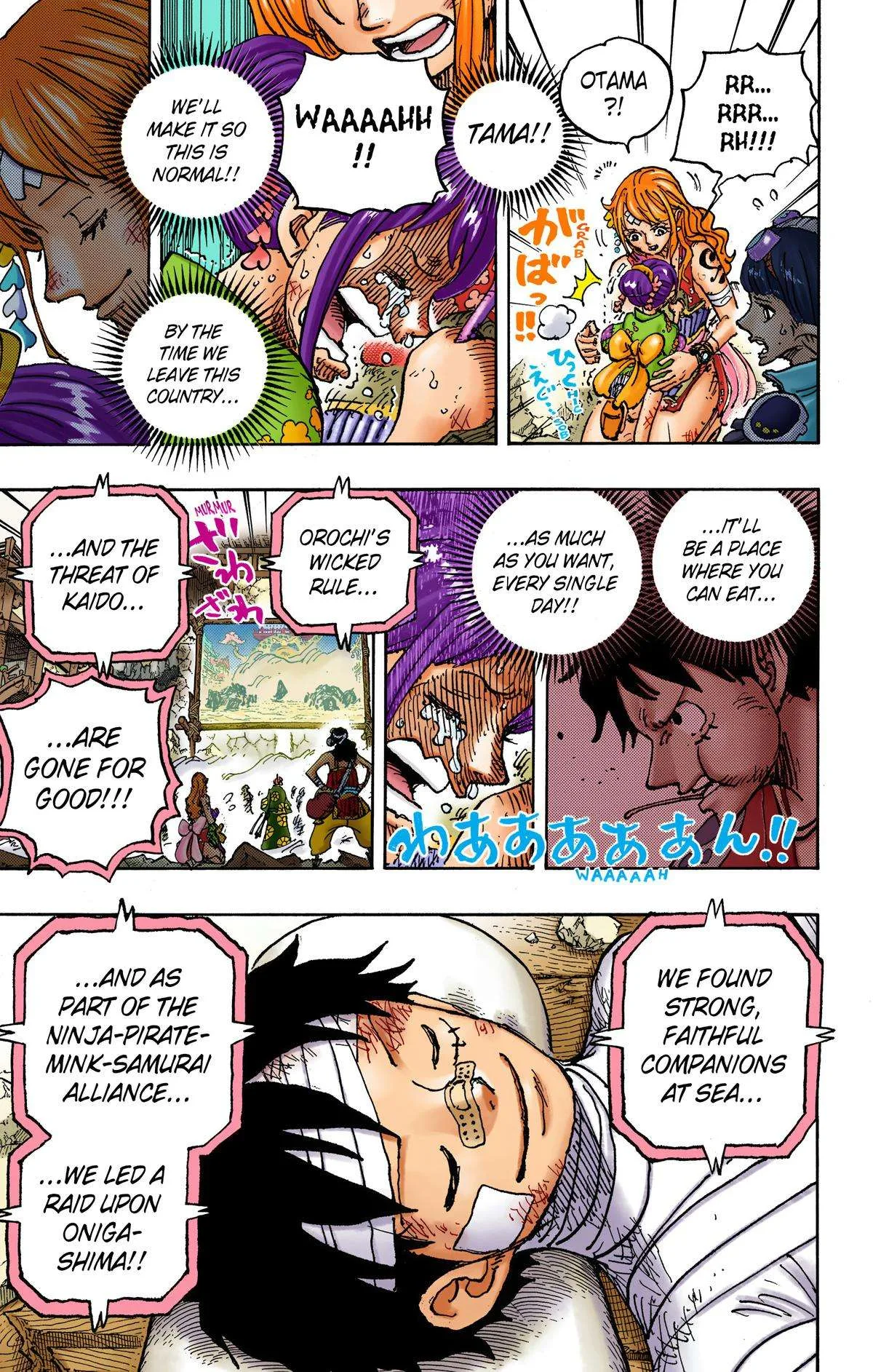 One Piece - Colored Chapter 1051 page 11
