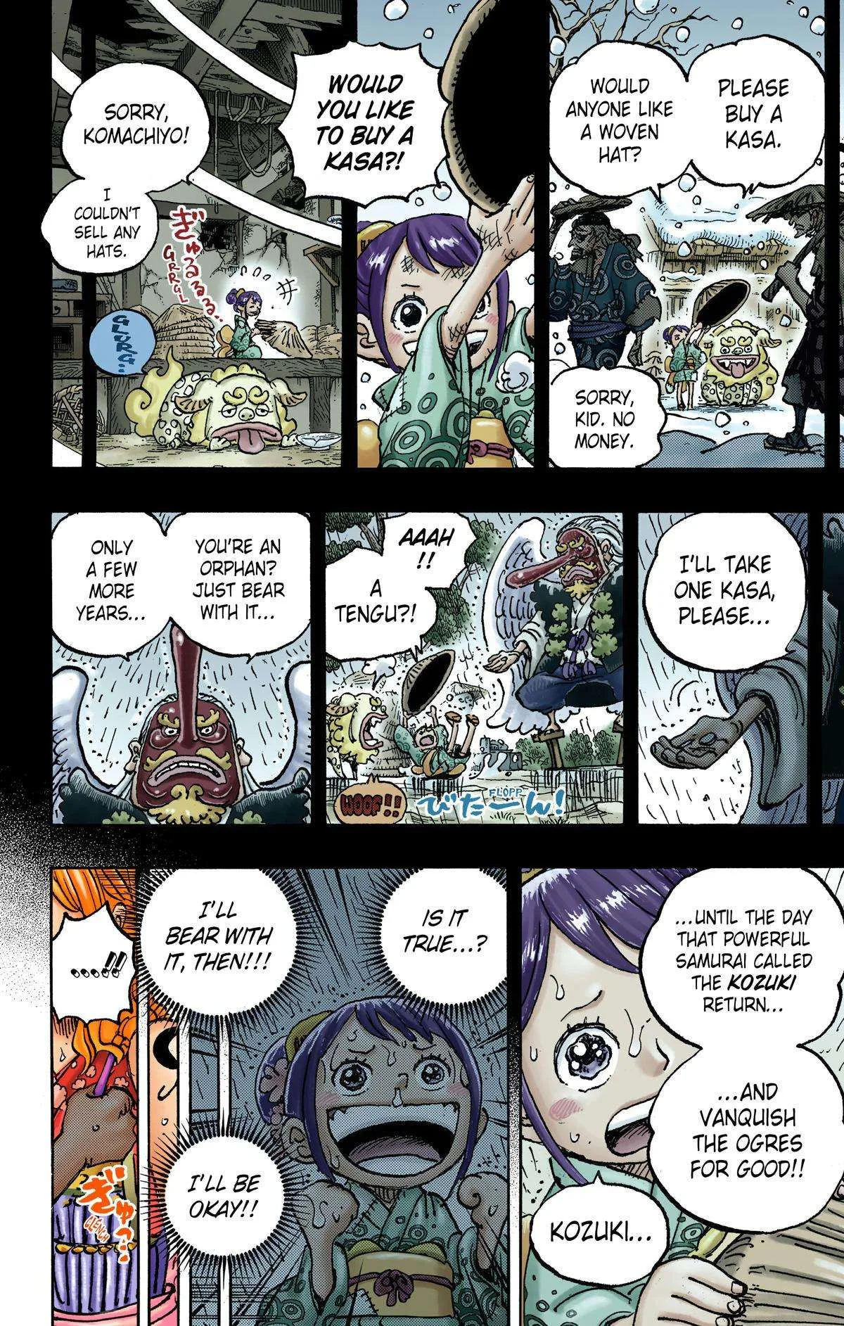 One Piece - Colored Chapter 1051 page 10