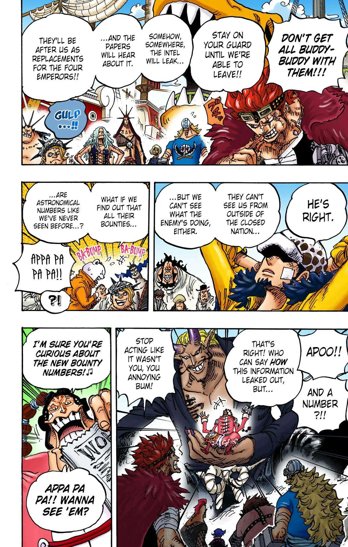 One Piece - Colored Chapter 1052 page 14