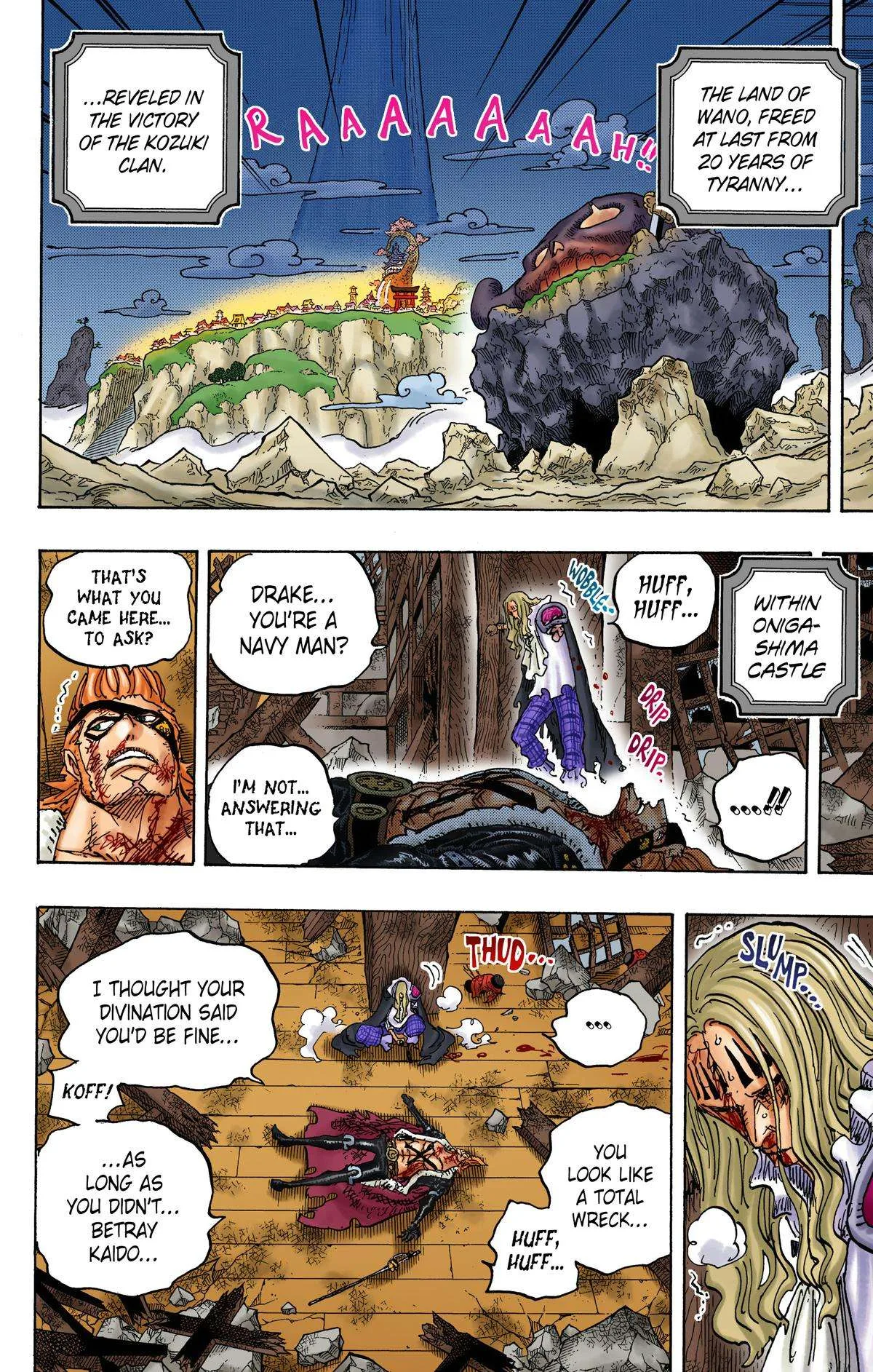 One Piece - Colored Chapter 1052 page 4