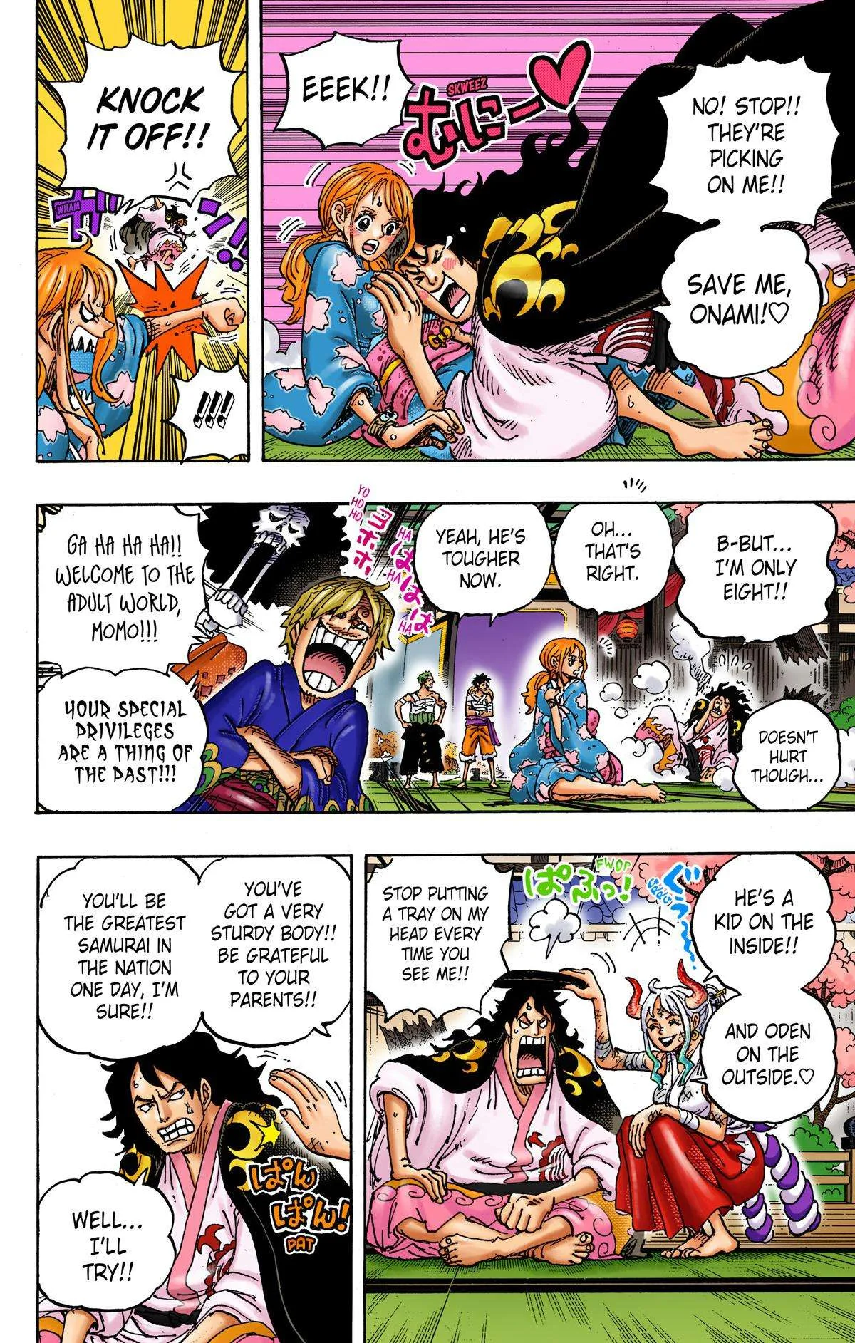 One Piece - Colored Chapter 1052 page 11